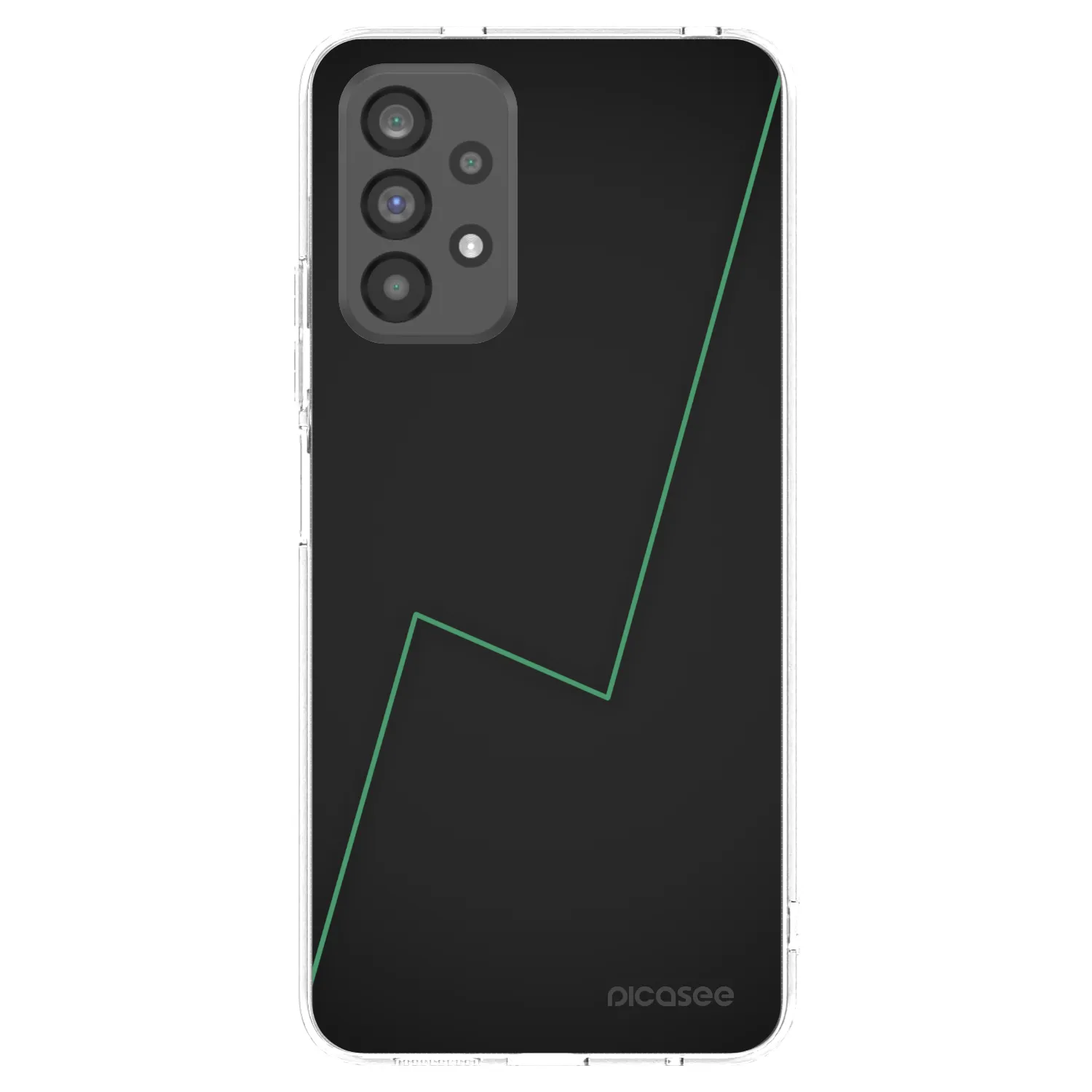 Picasee silikónový prehľadný obal pre Samsung Galaxy A73 5G - Consistency