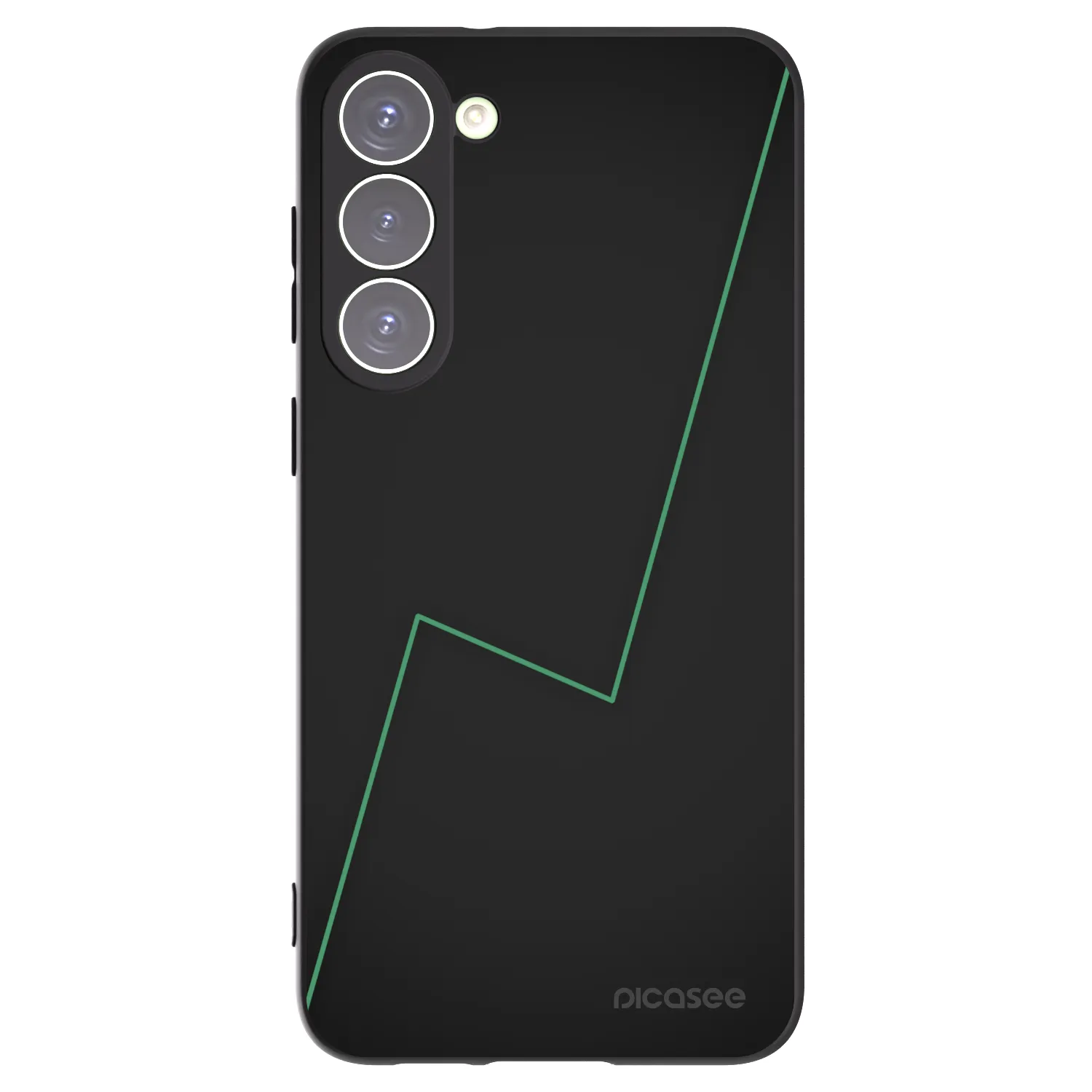 Picasee silikónový čierny obal pre Samsung Galaxy S23+ 5G - Consistency