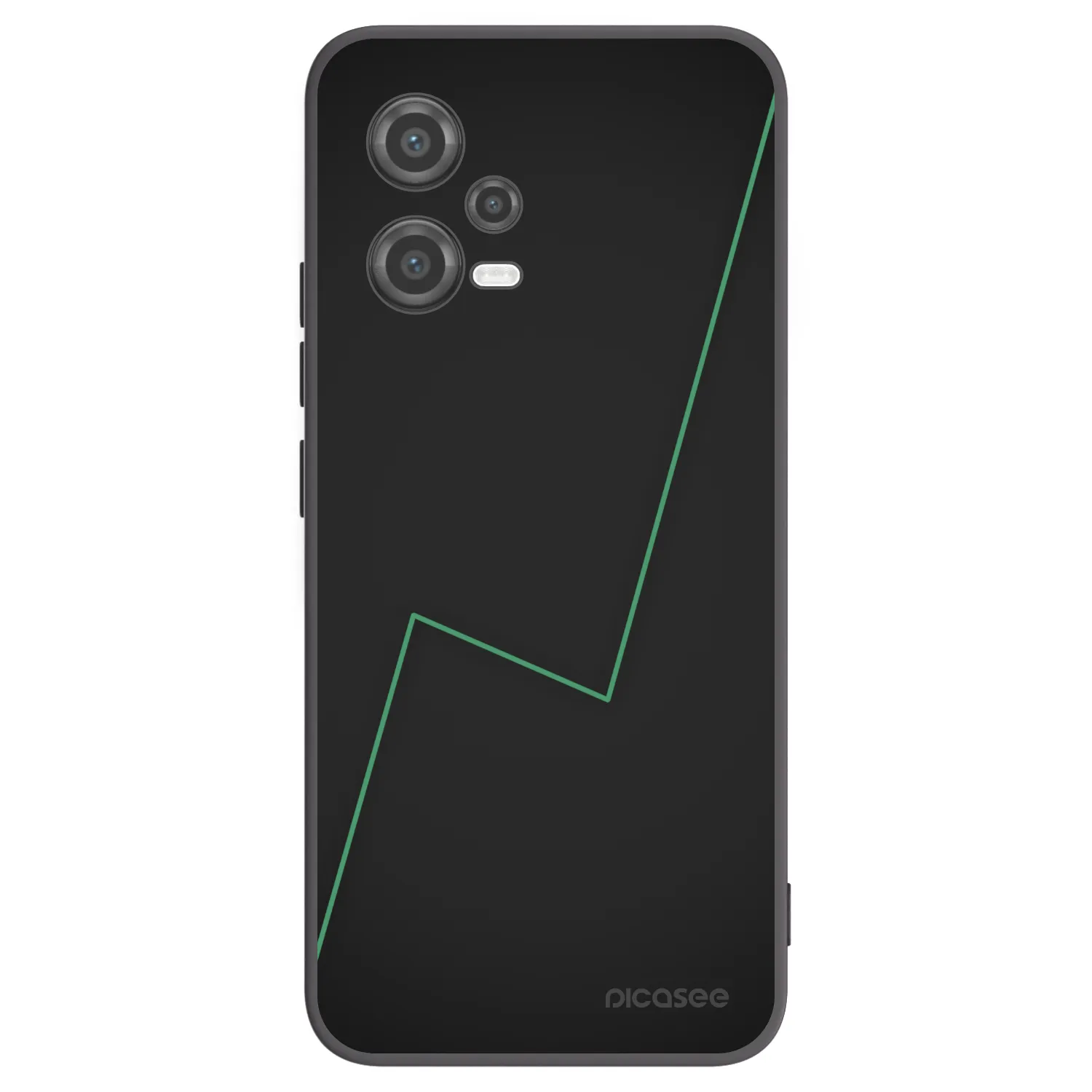 Picasee silikónový čierny obal pre Xiaomi Poco X5 - Consistency