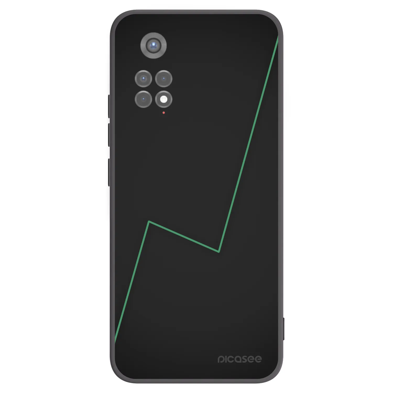 Picasee silikónový čierny obal pre Xiaomi Redmi Note 11S 5G - Consistency