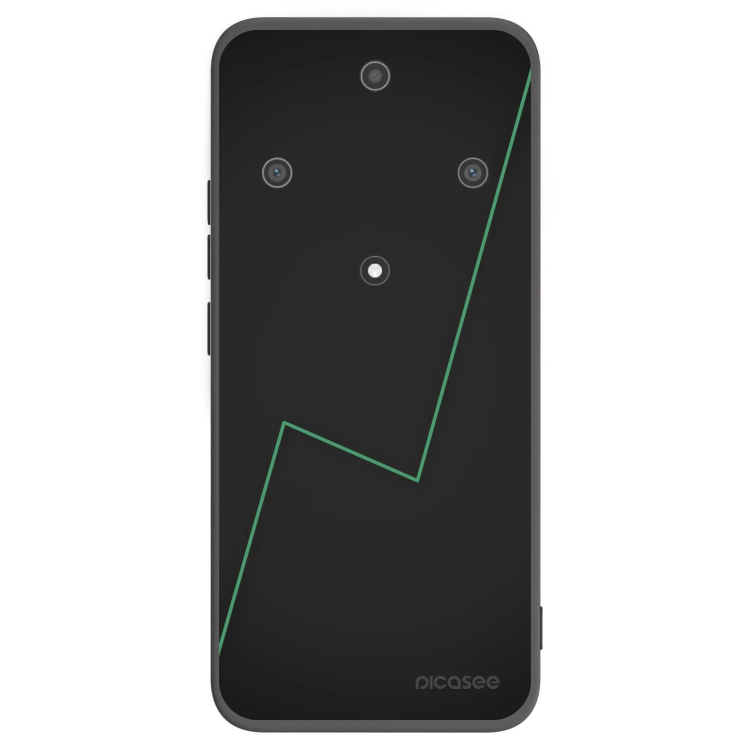 Picasee silikónový čierny obal pre Honor Magic5 Lite 5G - Consistency