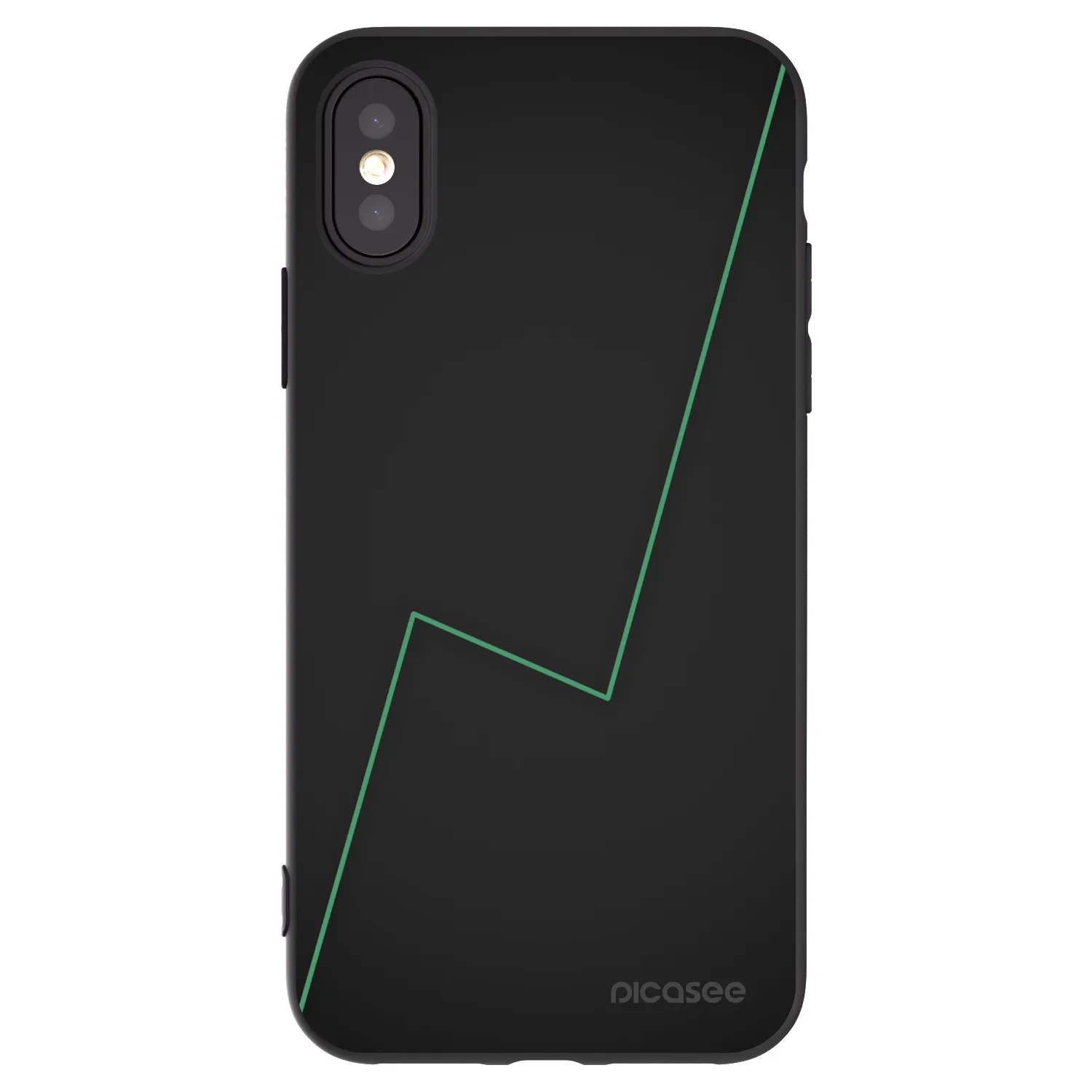 Silikónový čierny obal pre Apple iPhone X/XS - Consistency