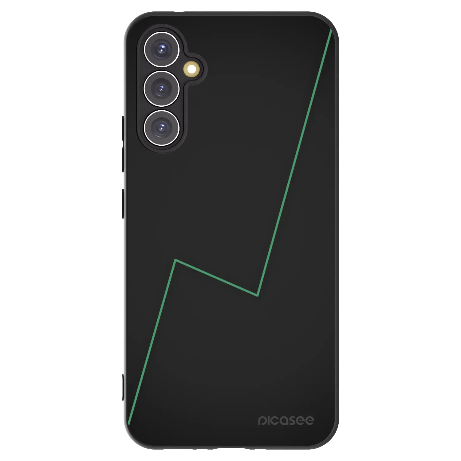 Picasee silikónový čierny obal pre Samsung Galaxy A34 5G A346B - Consistency