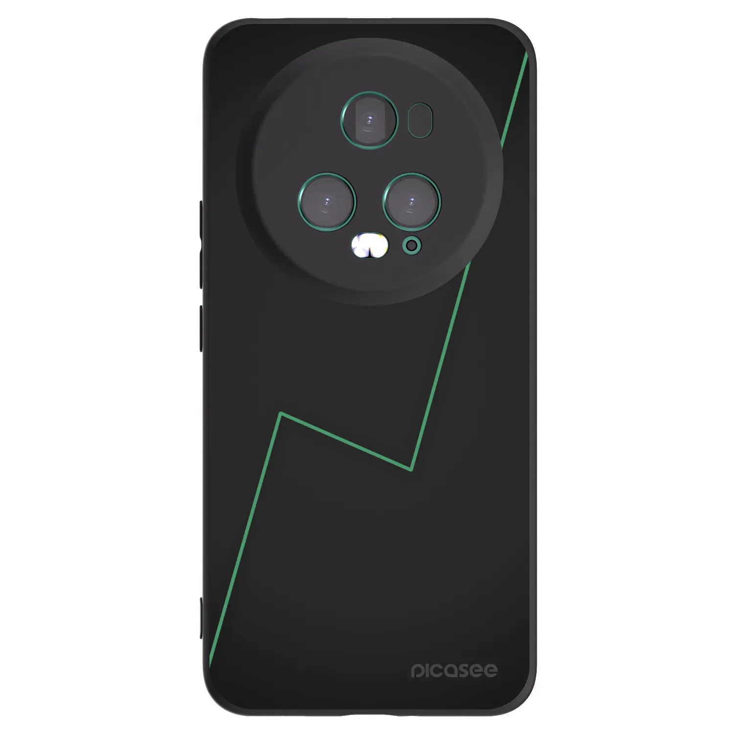 Picasee silikónový čierny obal pre Honor Magic5 Pro - Consistency
