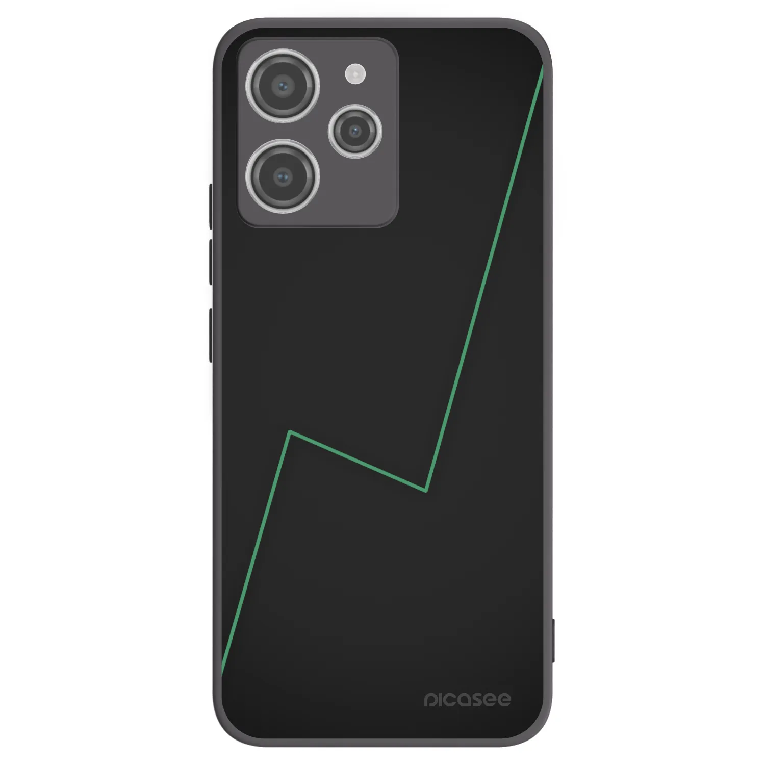 Silikónový čierny obal pre Xiaomi Redmi 12 4G - Consistency