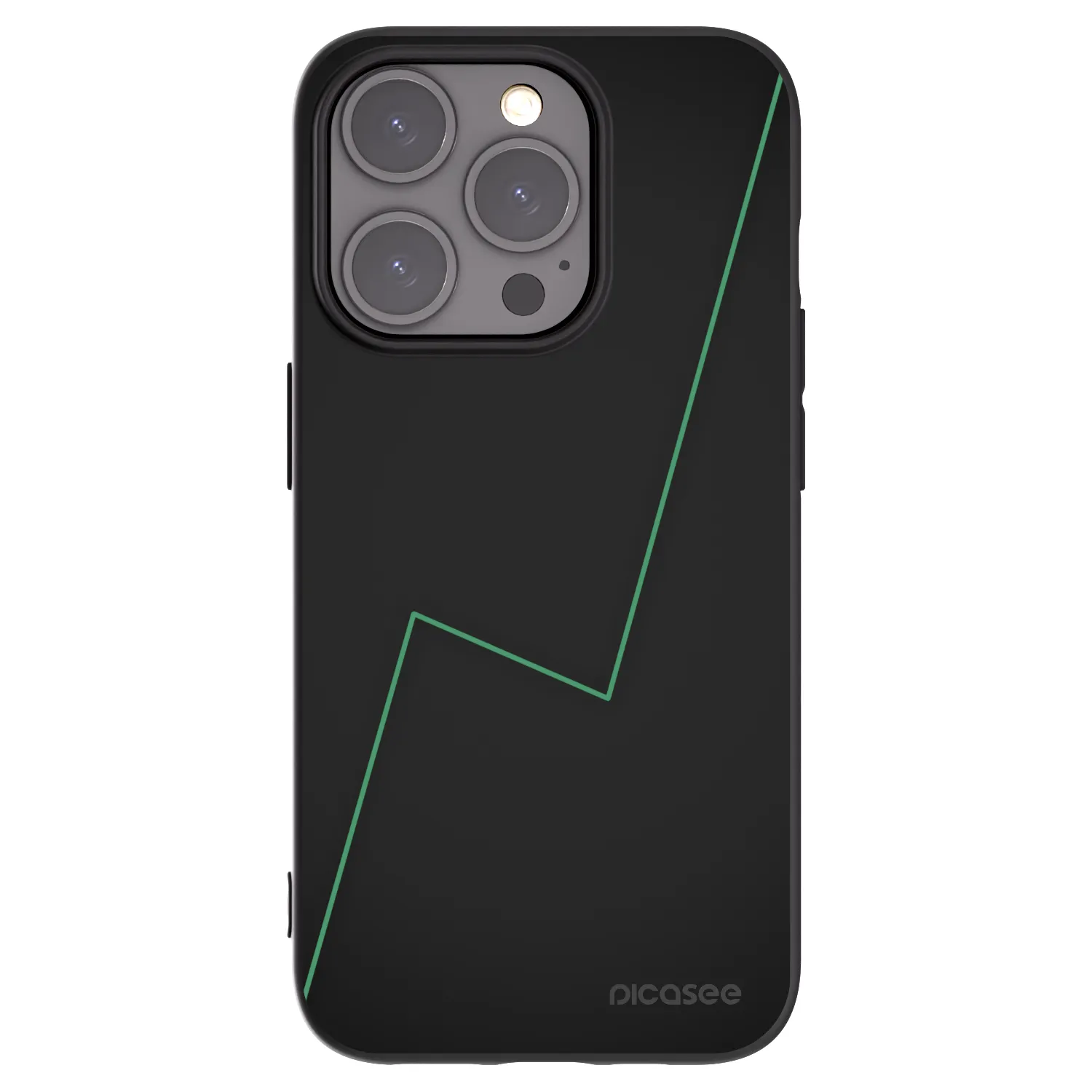 Silikónový čierny obal pre Apple iPhone 15 Pro - Consistency
