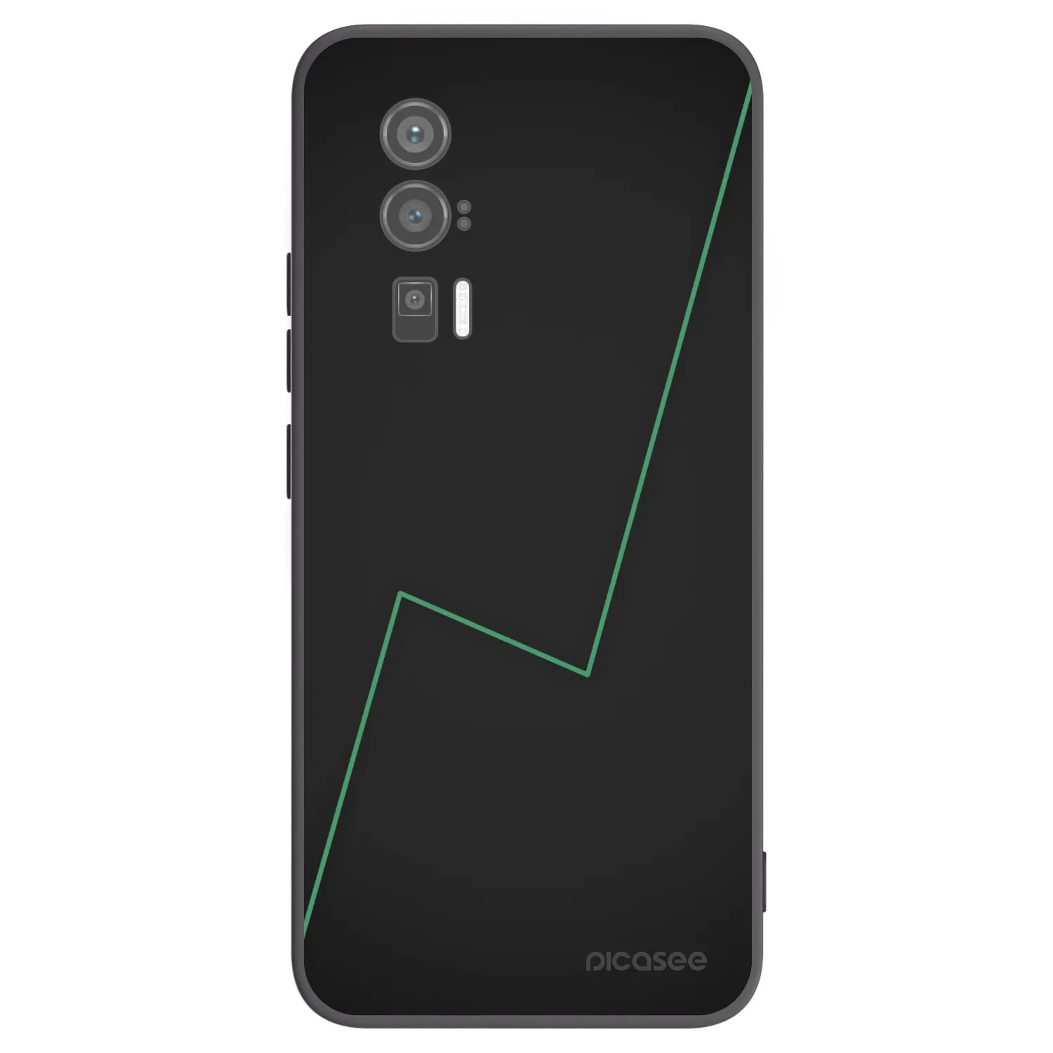 Picasee silikónový čierny obal pre Xiaomi Poco F5 Pro 5G - Consistency