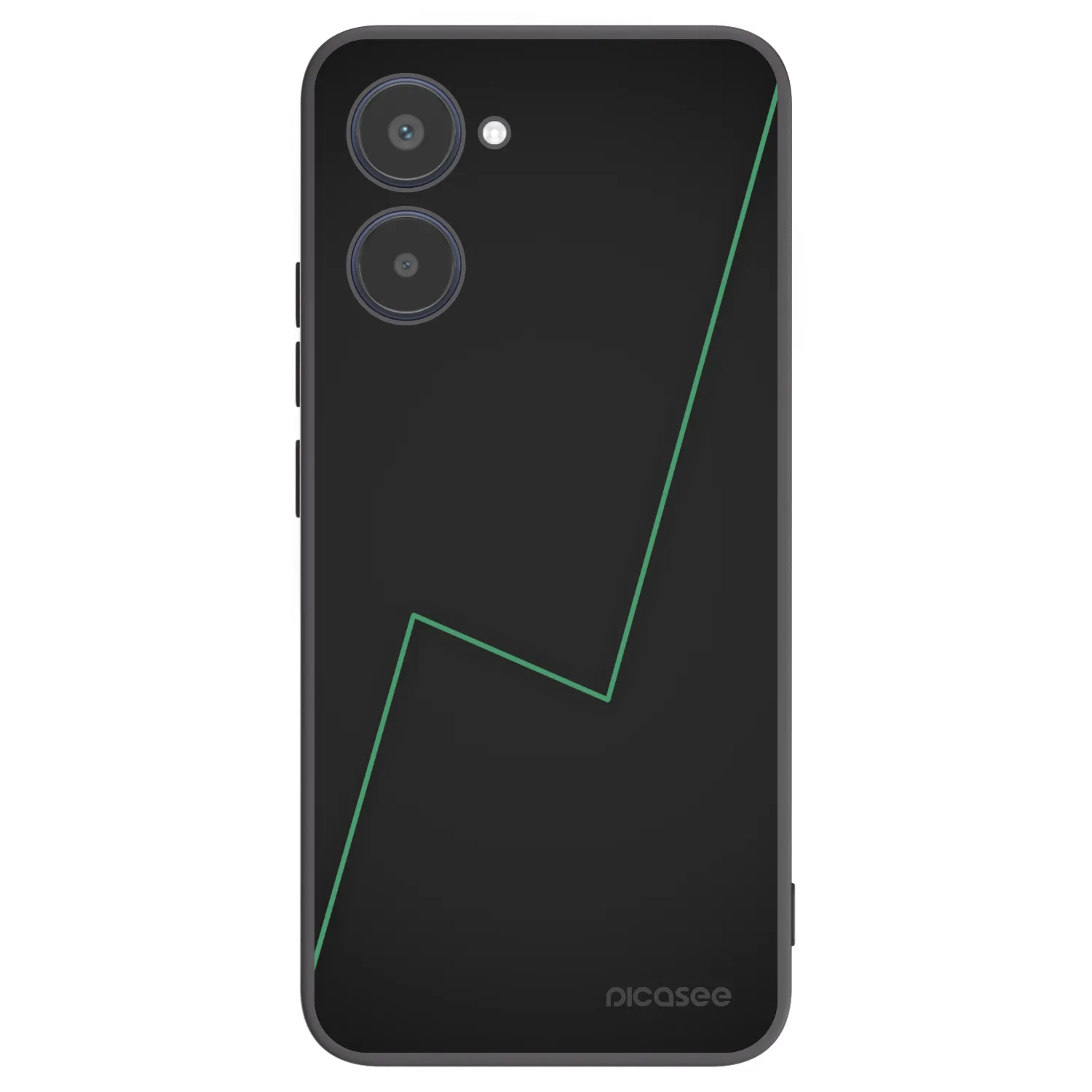 Picasee silikónový čierny obal pre Realme 10 4G - Consistency