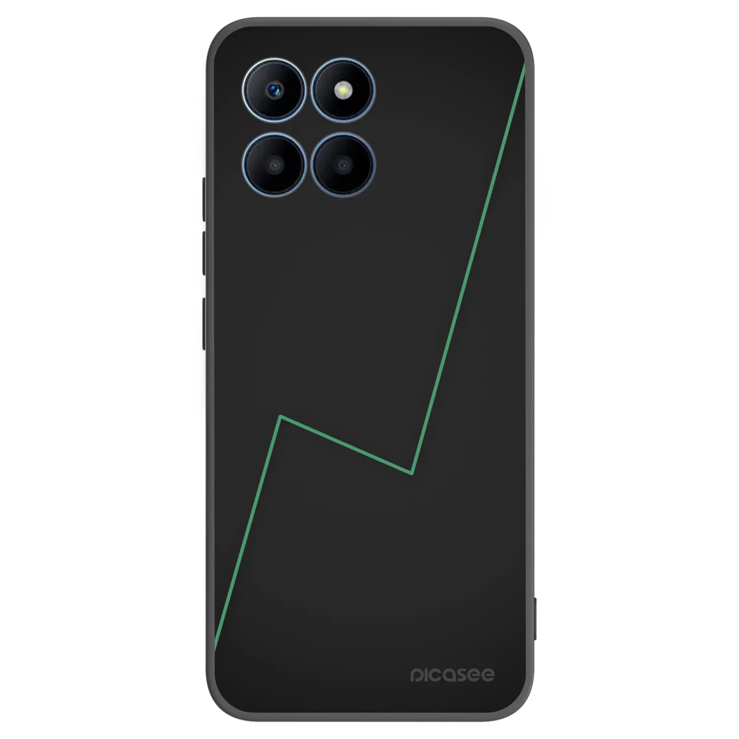 Picasee silikónový čierny obal pre Honor 70 Lite - Consistency