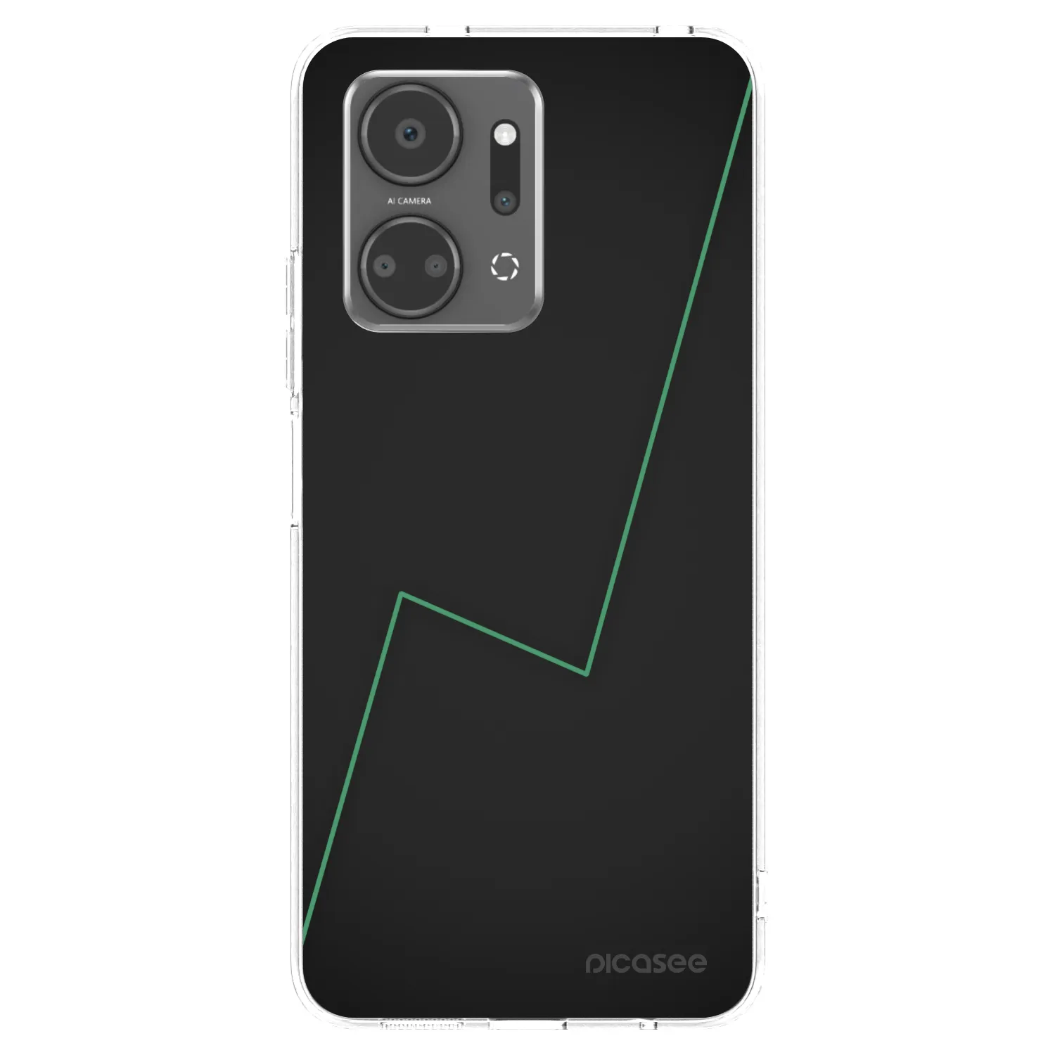 Picasee silikónový prehľadný obal pre Honor X7a - Consistency