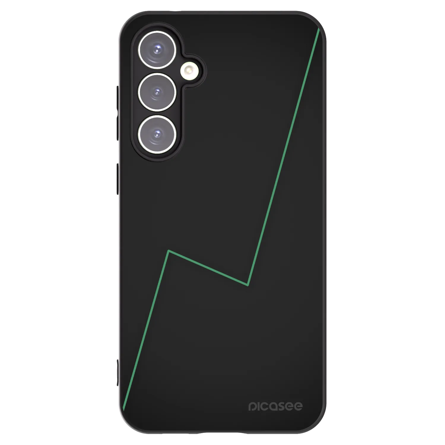 Picasee silikónový čierny obal pre Samsung Galaxy S23 FE S711B - Consistency