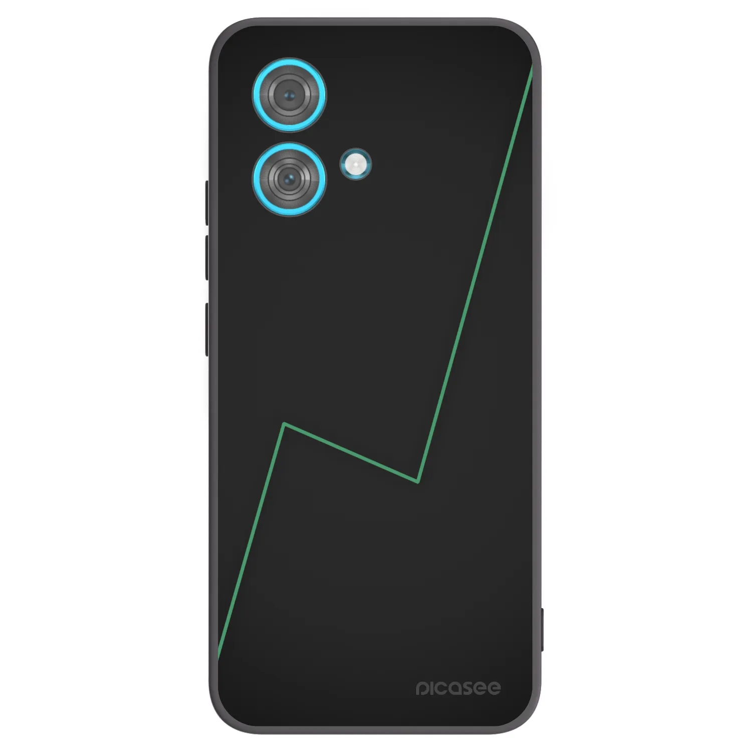 Picasee silikónový čierny obal pre Motorola Edge 40 Neo - Consistency