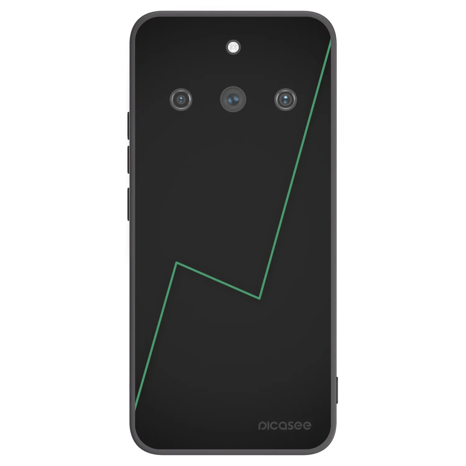 Picasee silikónový čierny obal pre Realme 11 Pro+ - Consistency