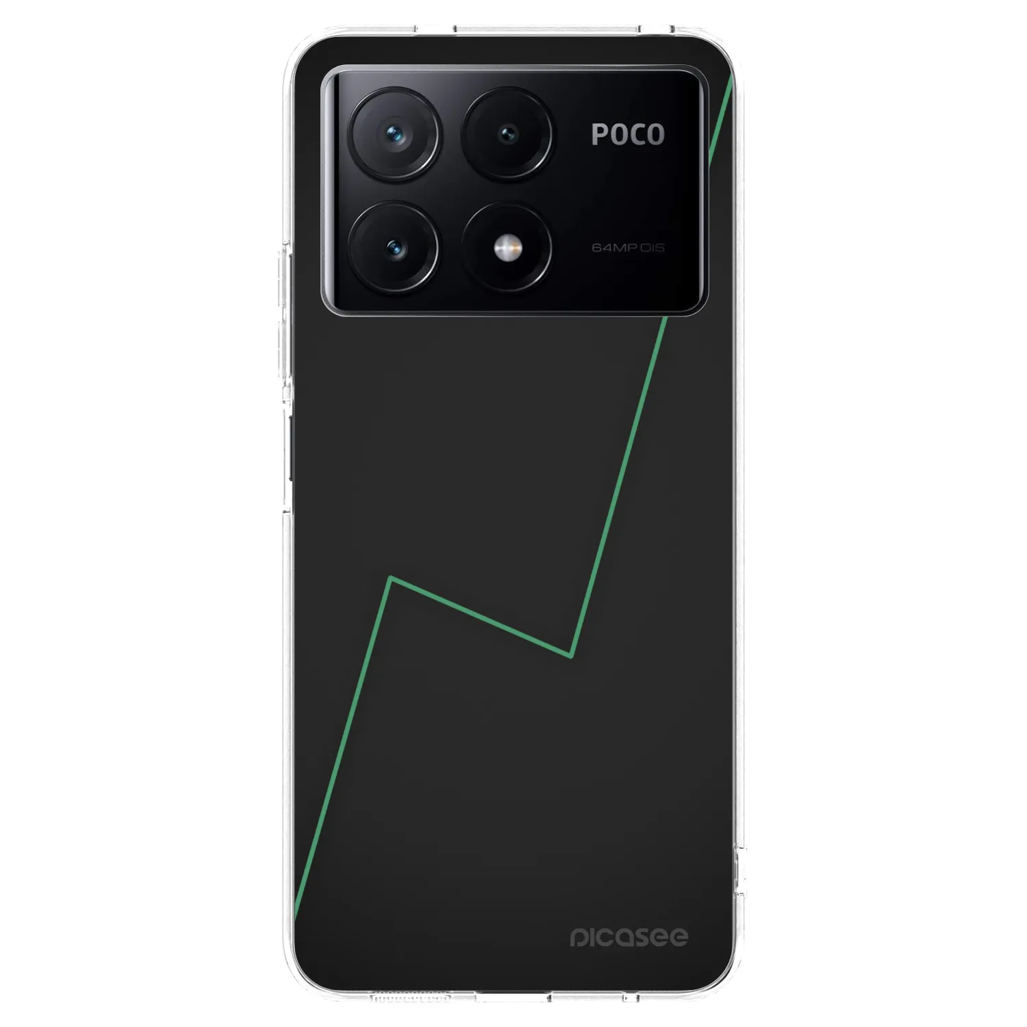 Silikónový prehľadný obal pre Xiaomi Poco X6 Pro - Consistency