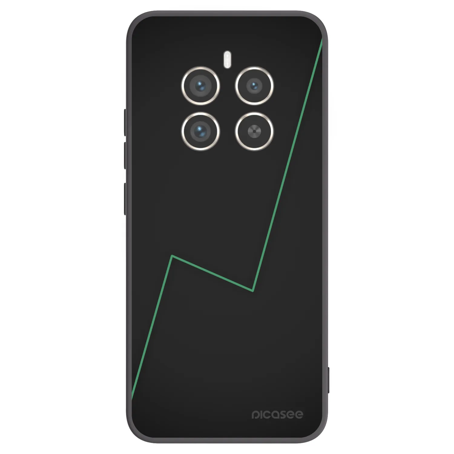 Picasee silikónový čierny obal pre Realme 12 Pro 5G - Consistency