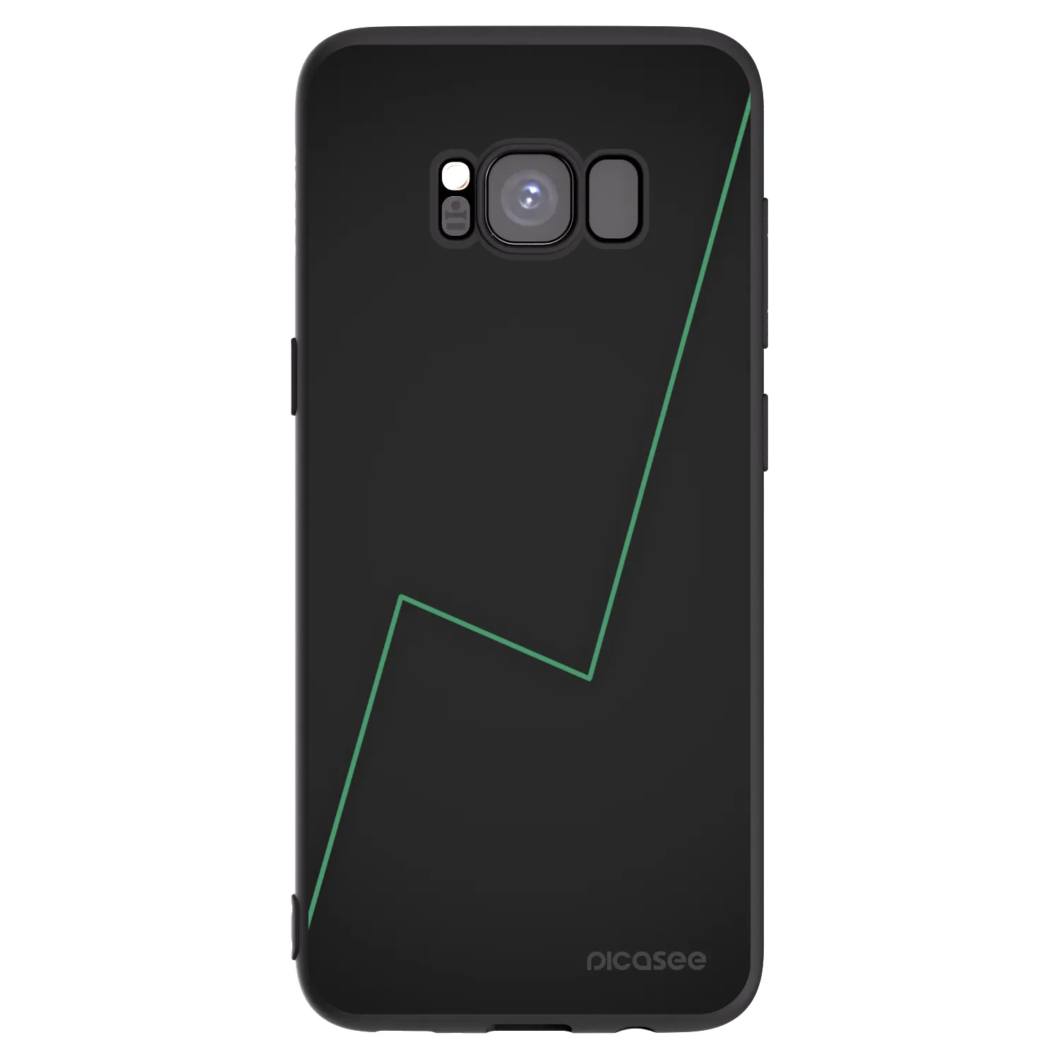 Picasee silikónový čierny obal pre Samsung Galaxy S8 G950F - Consistency