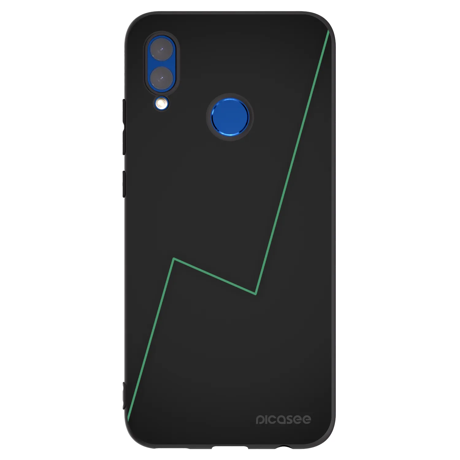 Picasee silikónový čierny obal pre Huawei P Smart 2019 - Consistency