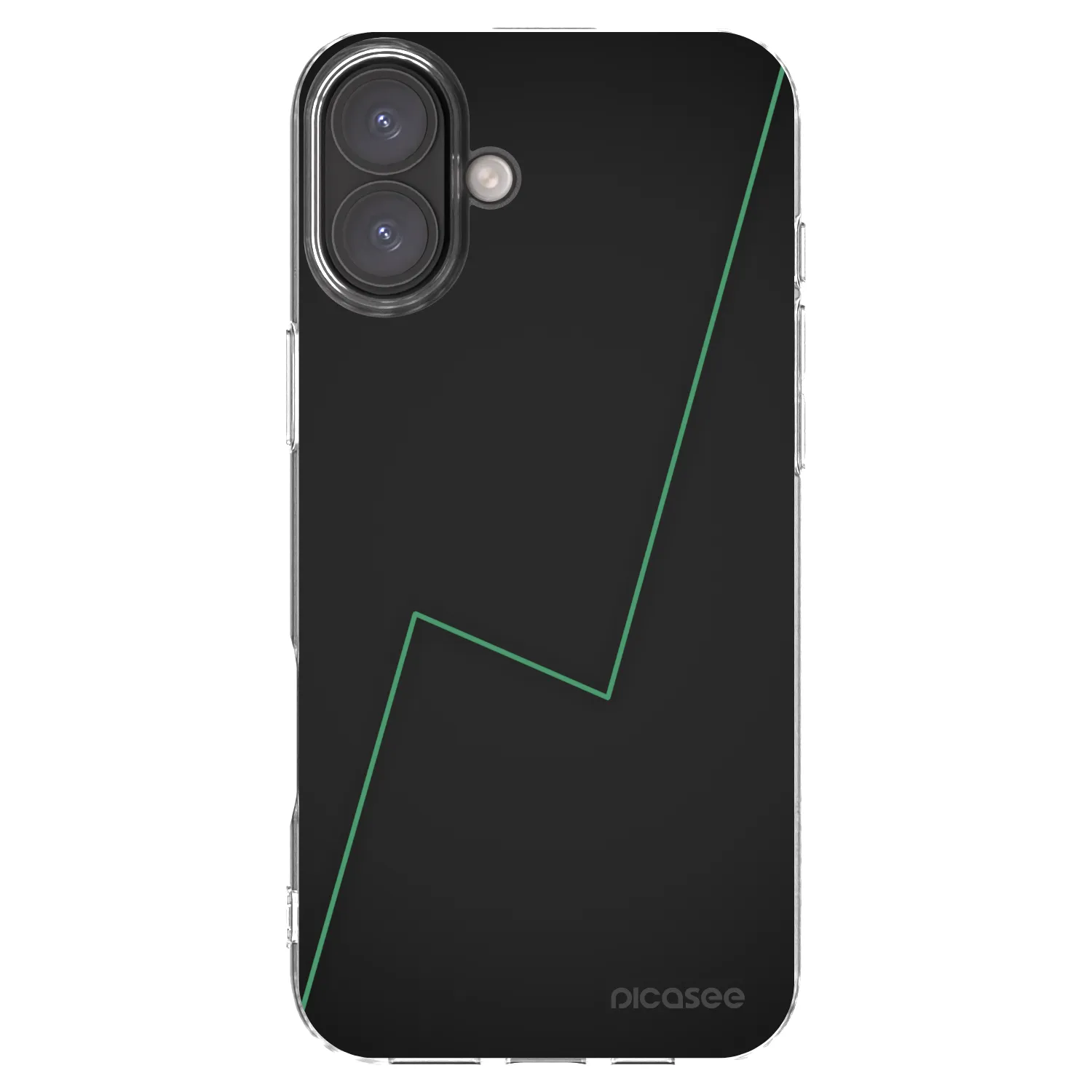 Picasee silikónový prehľadný obal pre Apple iPhone 16 Plus - Consistency
