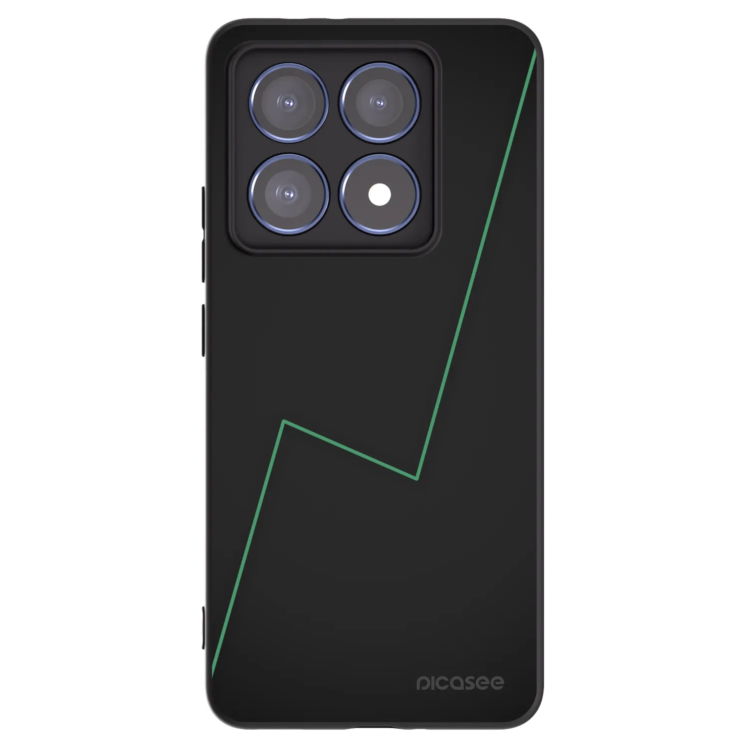 Silikónový čierny obal pre Xiaomi 14T Pro - Consistency