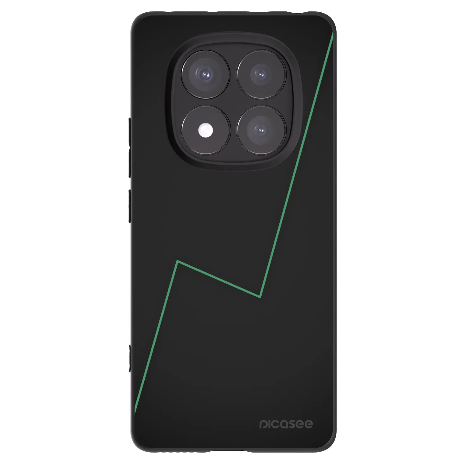 Silikónový čierny obal pre Xiaomi Redmi Note 14 Pro 5G - Consistency