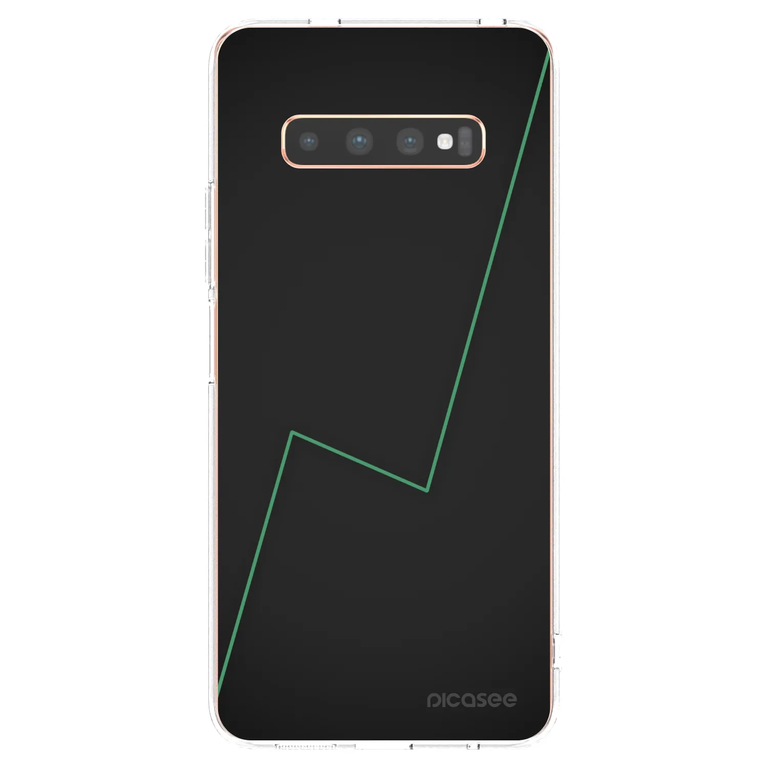 Picasee silikónový prehľadný obal pre Samsung Galaxy S10 Plus G975 - Consistency