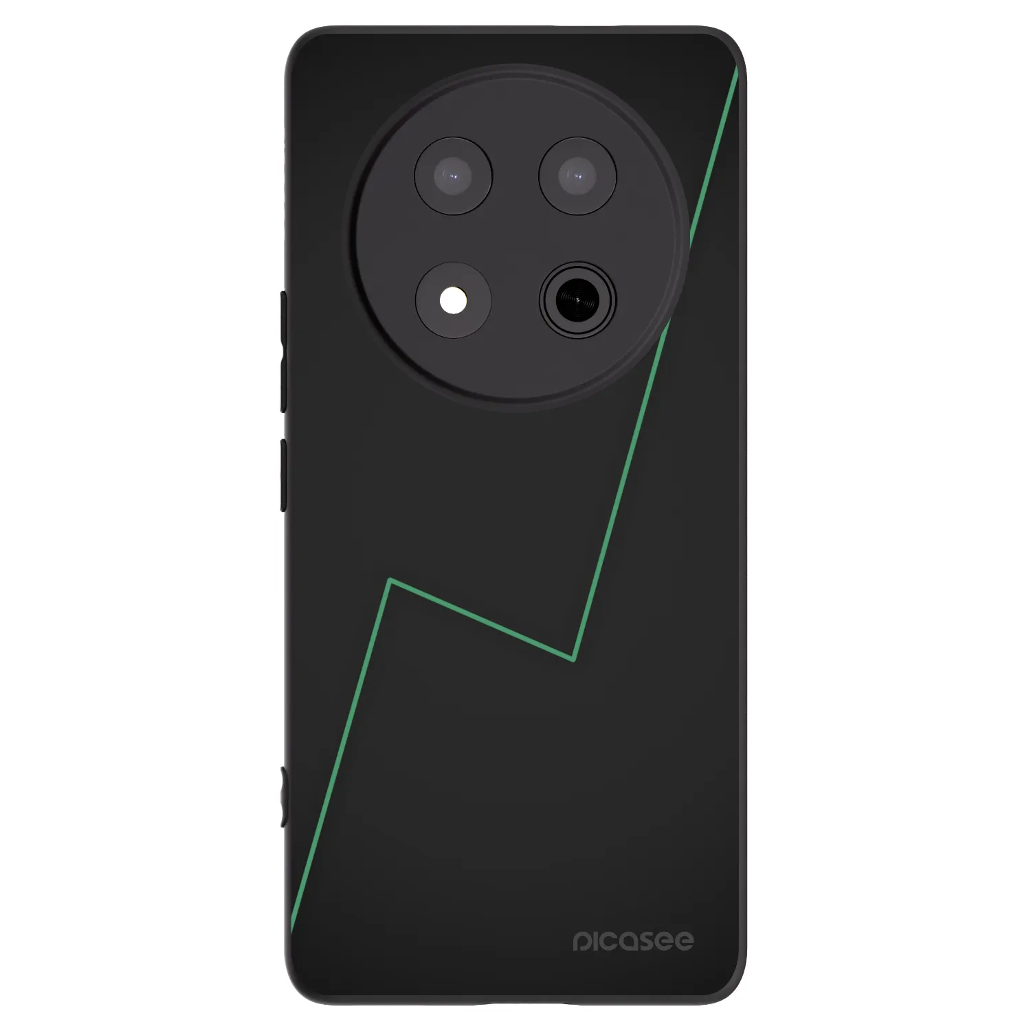 Picasee silikónový čierny obal pre Honor Magic7 Lite 5G - Consistency