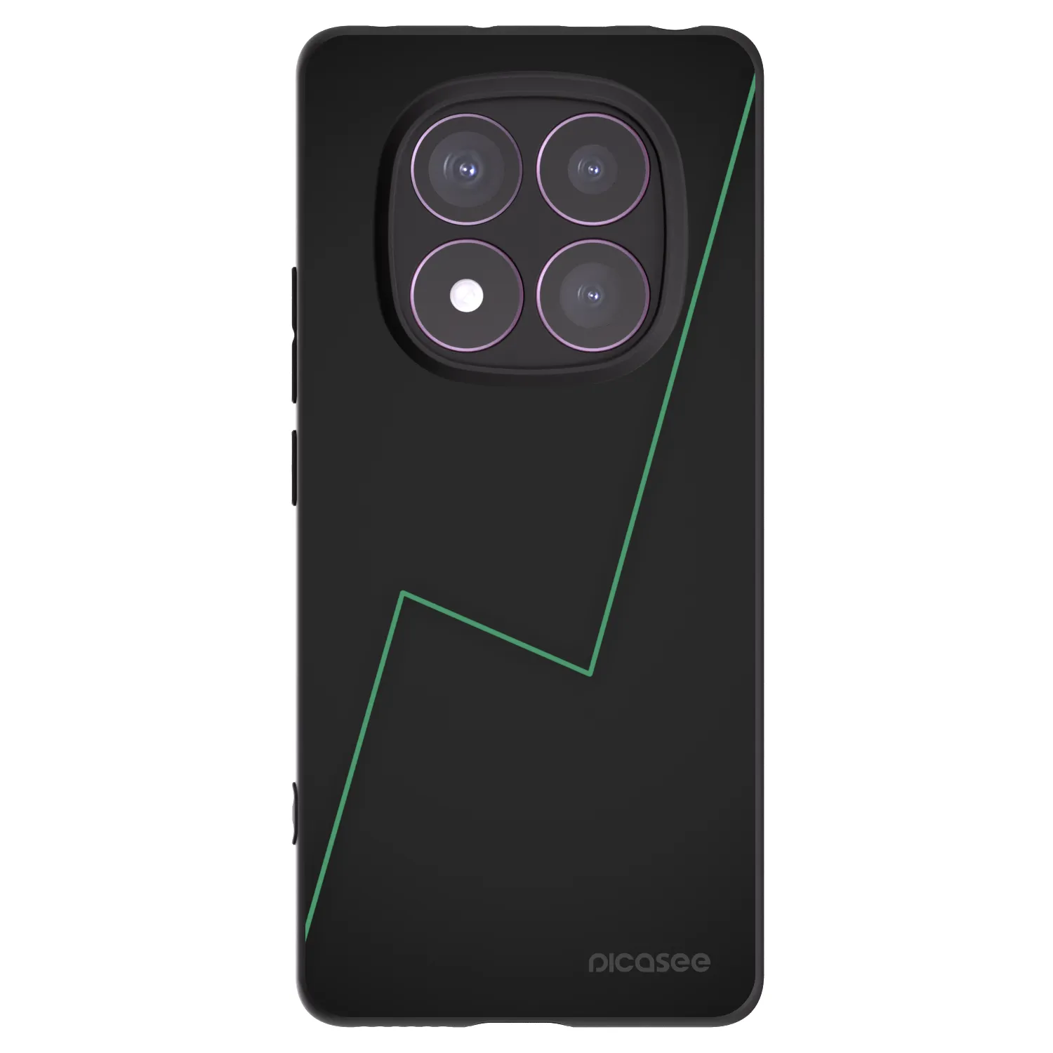 Silikónový čierny obal pre Xiaomi Redmi Note 14 Pro 4G - Consistency
