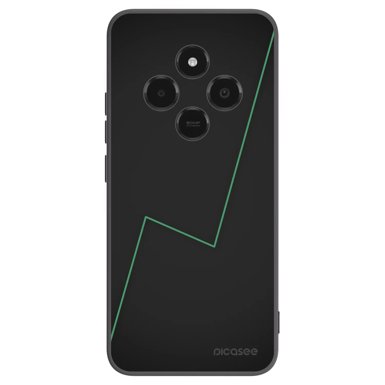 Silikónový čierny obal pre Xiaomi Poco C75 - Consistency