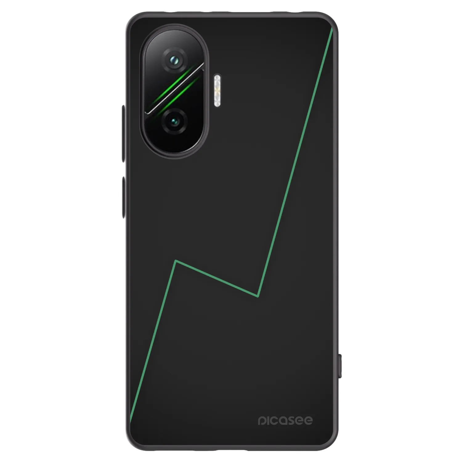 Silikónový čierny obal pre Xiaomi Poco F7 5G - Consistency