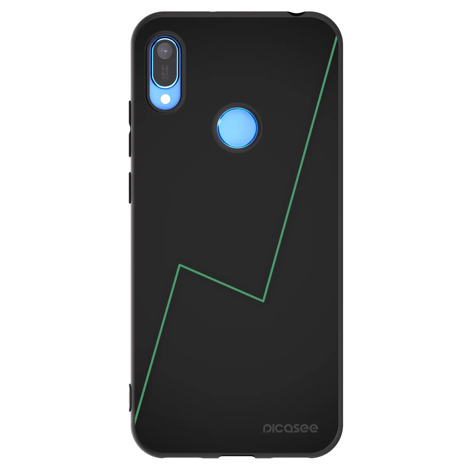 Picasee silikónový čierny obal pre Huawei Y6 2019 - Consistency