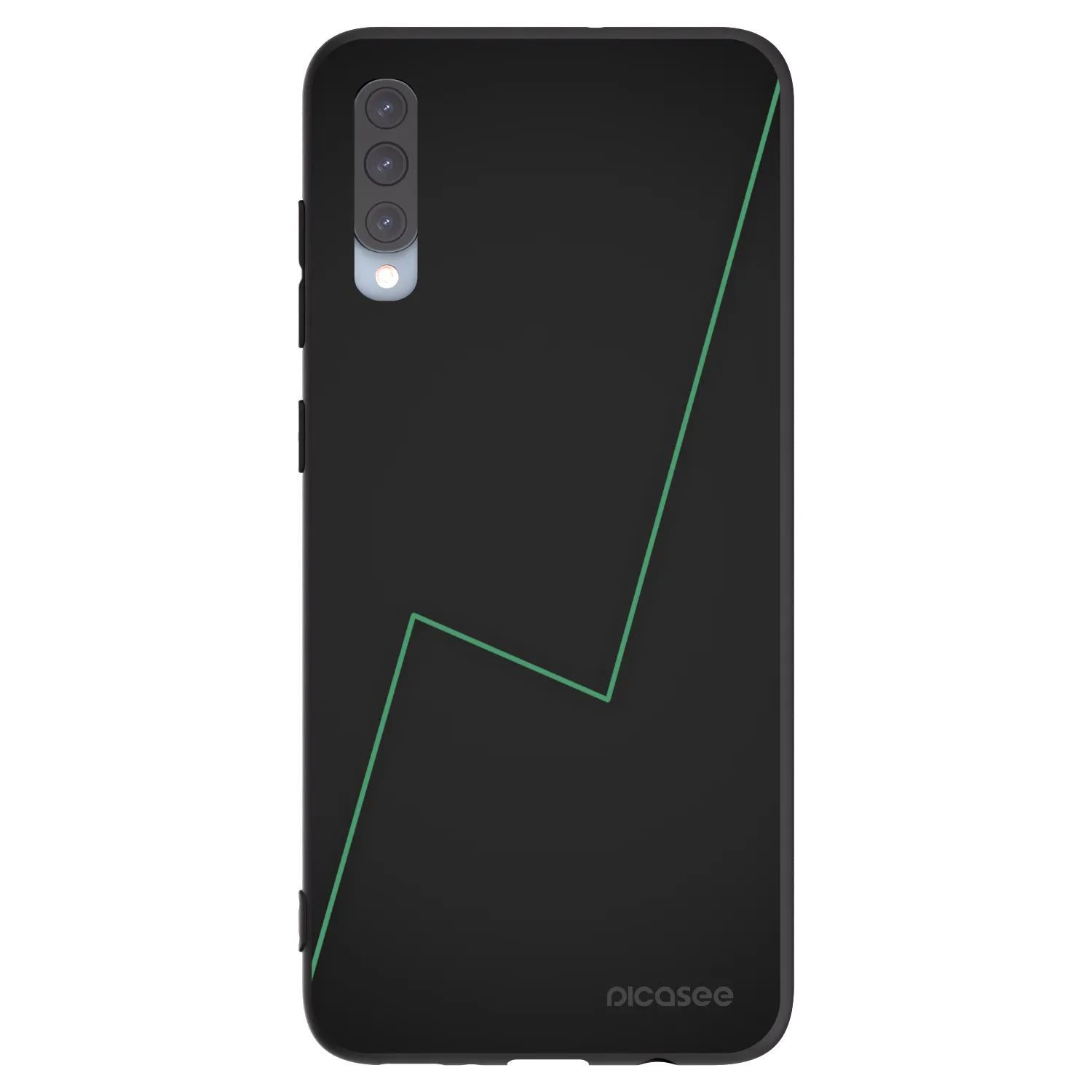 Picasee silikónový čierny obal pre Samsung Galaxy A70 A705F - Consistency