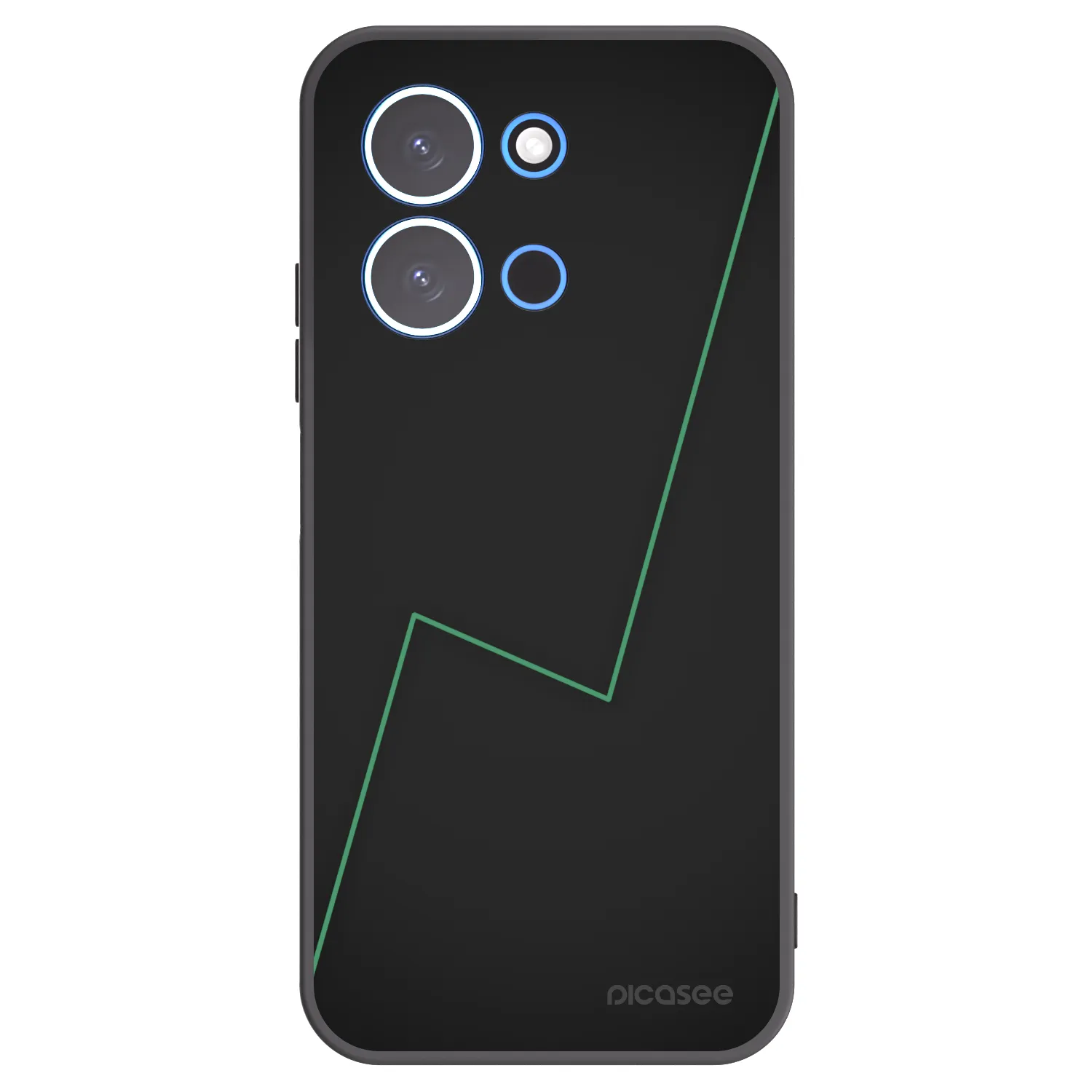Silikónový čierny obal pre Xiaomi Redmi 15C 4G - Consistency