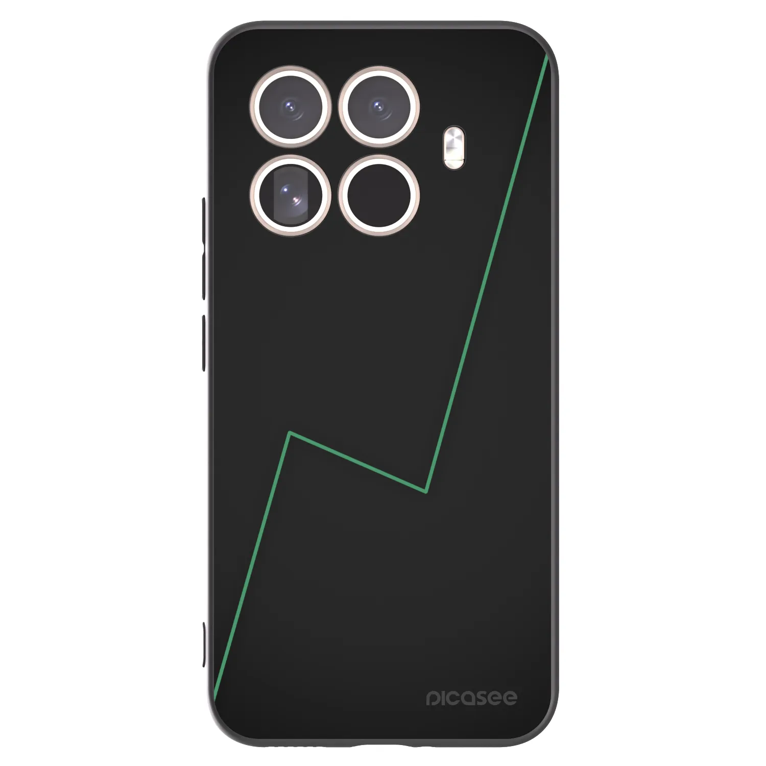 Silikónový čierny obal pre Xiaomi 15T Pro - Consistency