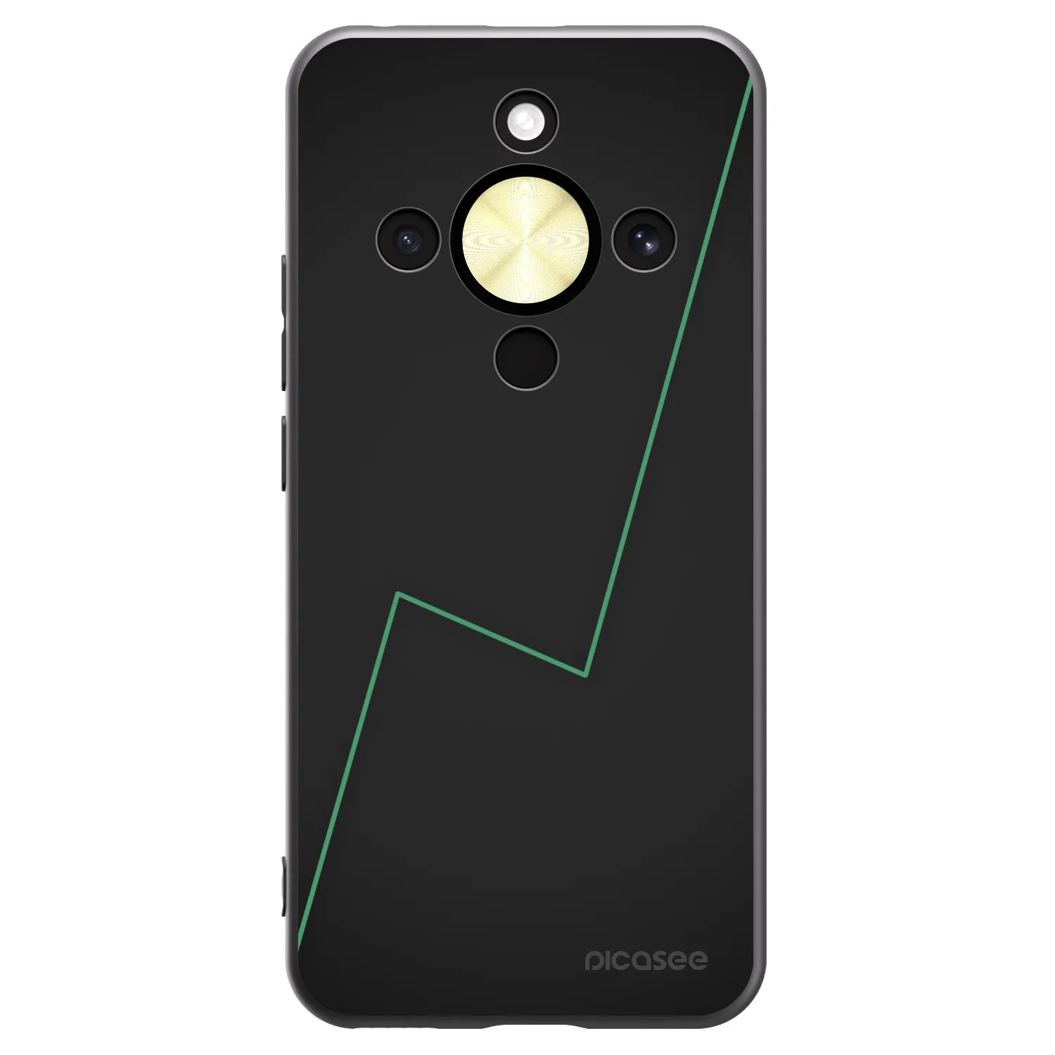 Picasee silikónový čierny obal pre Honor Magic8 Lite 5G - Consistency