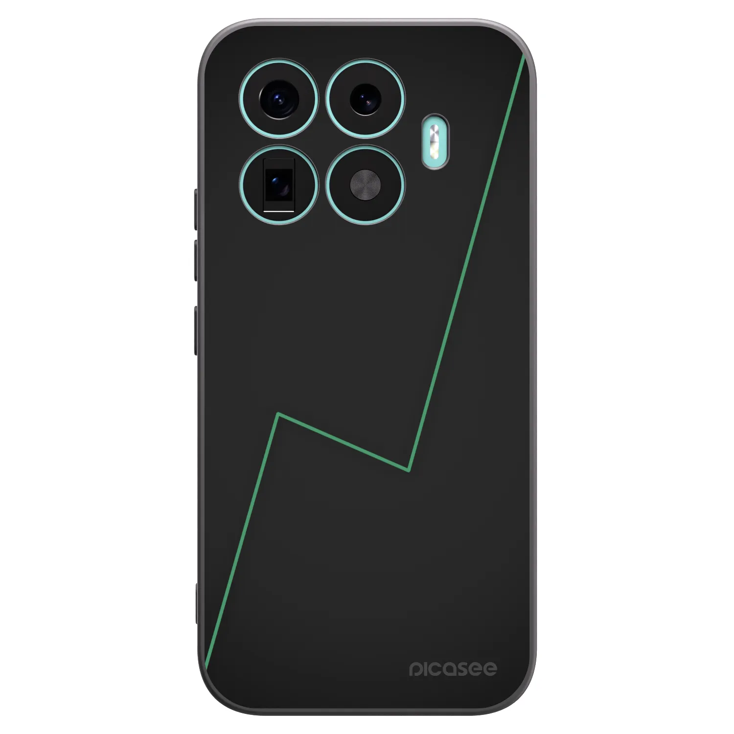 Picasee silikónový čierny obal pre Xiaomi 17T - Consistency