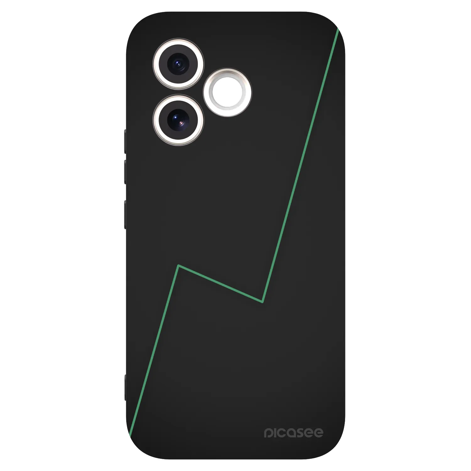 Picasee silikónový čierny obal pre Honor 600 Lite - Consistency