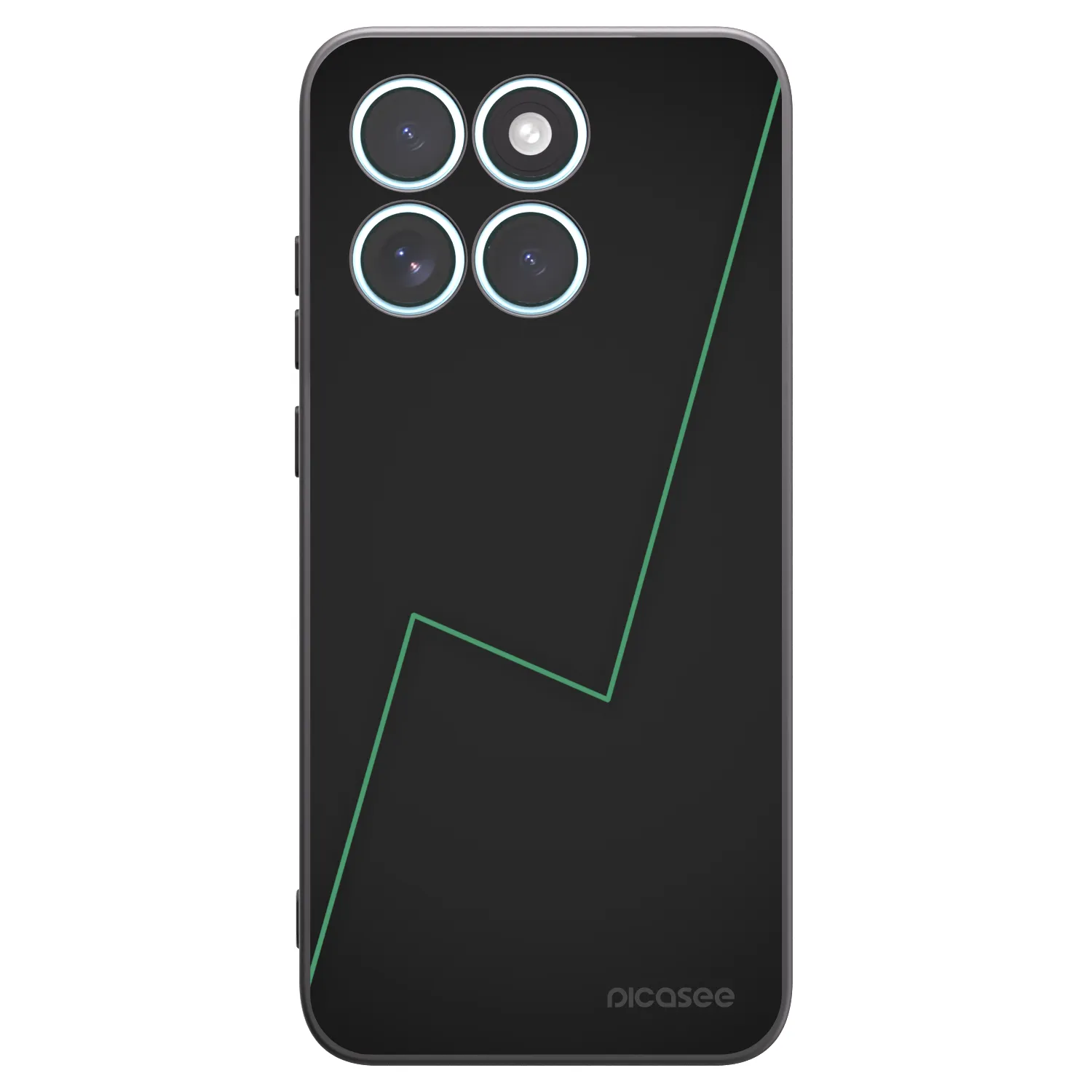Picasee silikónový čierny obal pre Motorola Edge 70 Fusion - Consistency