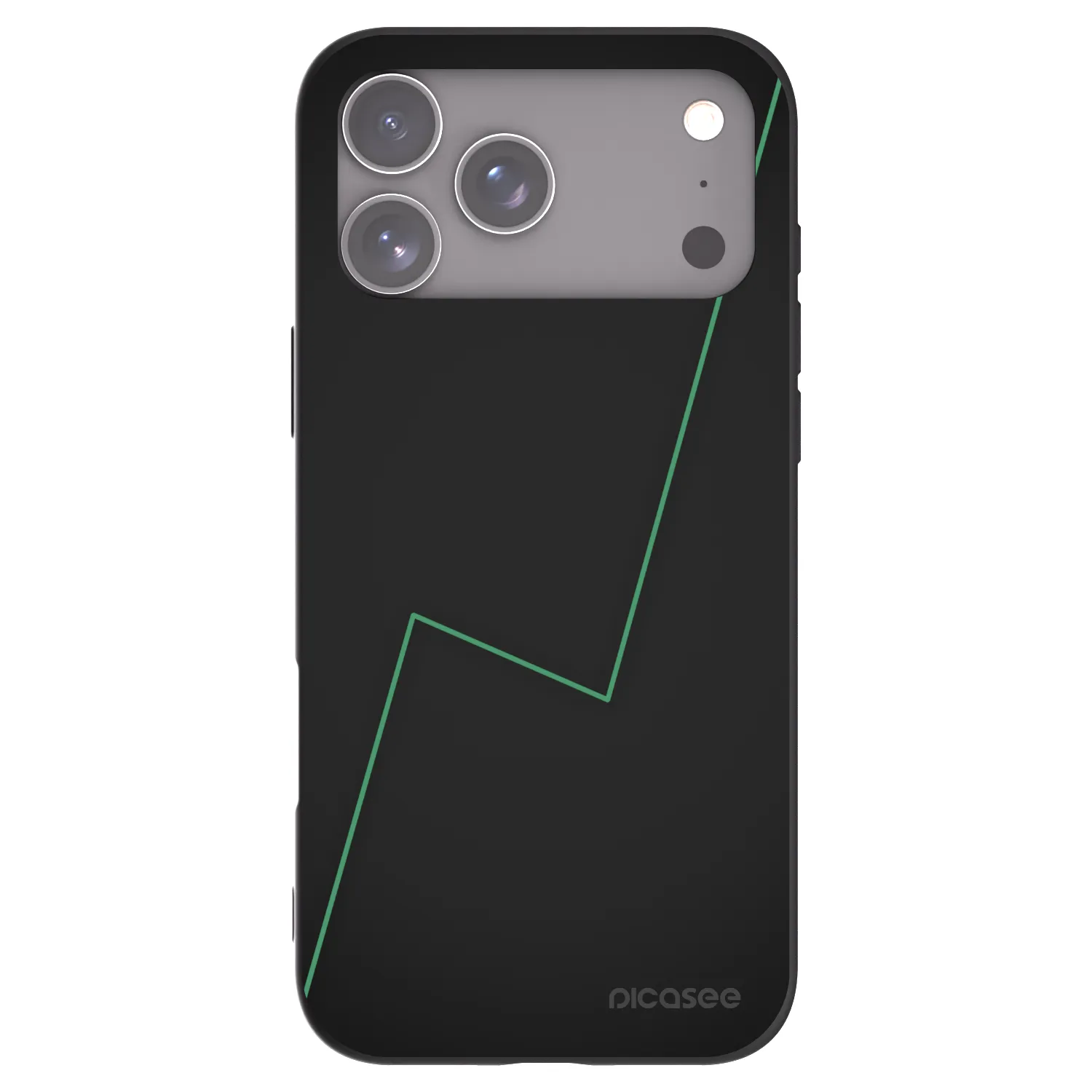 Picasee silikónový čierny obal pre Apple iPhone 18 Pro Max - Consistency