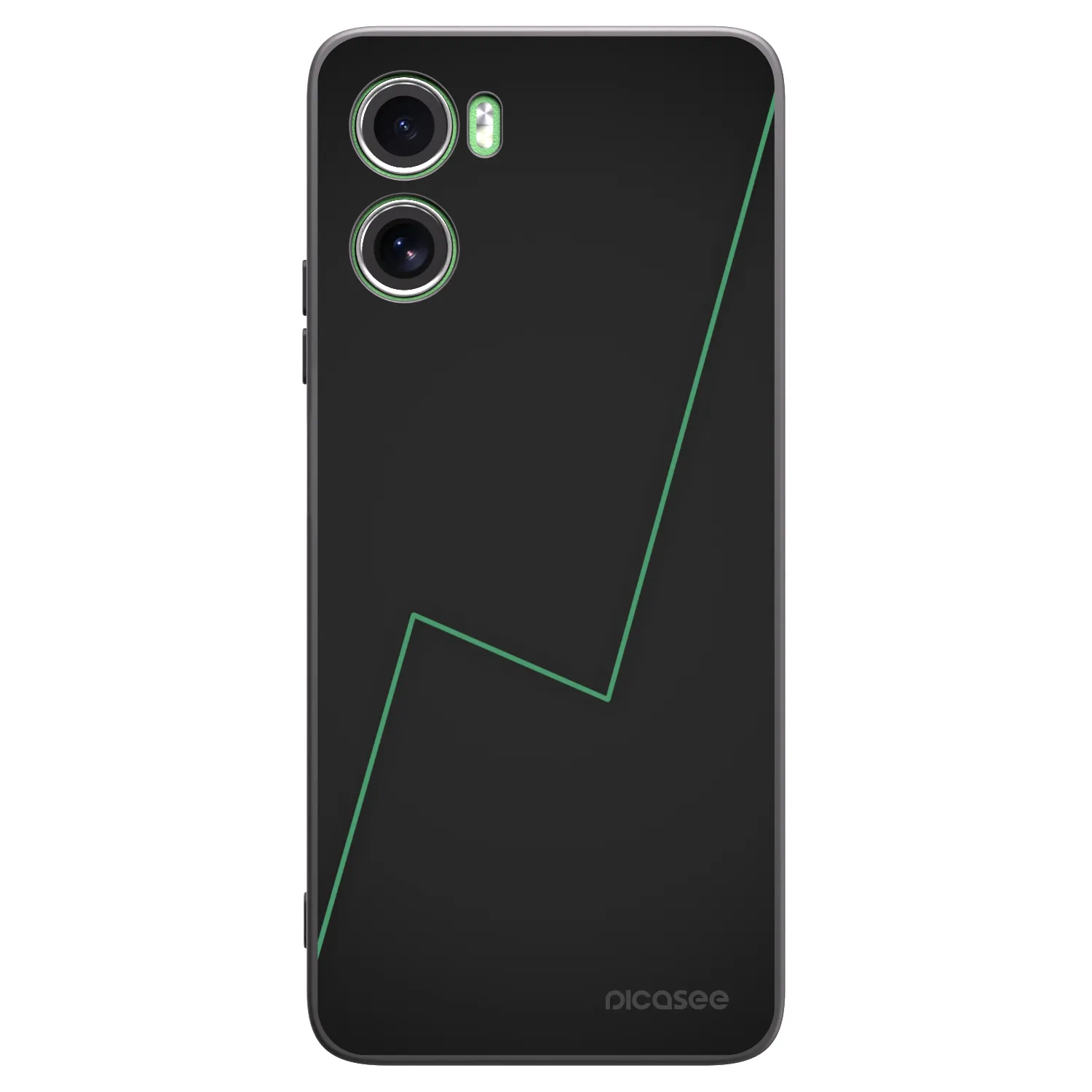 Picasee silikónový čierny obal pre Motorola Moto G06 - Consistency