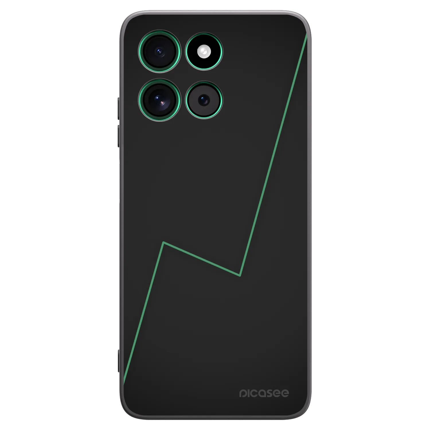 Picasee silikónový čierny obal pre Motorola Moto G57 Power - Consistency