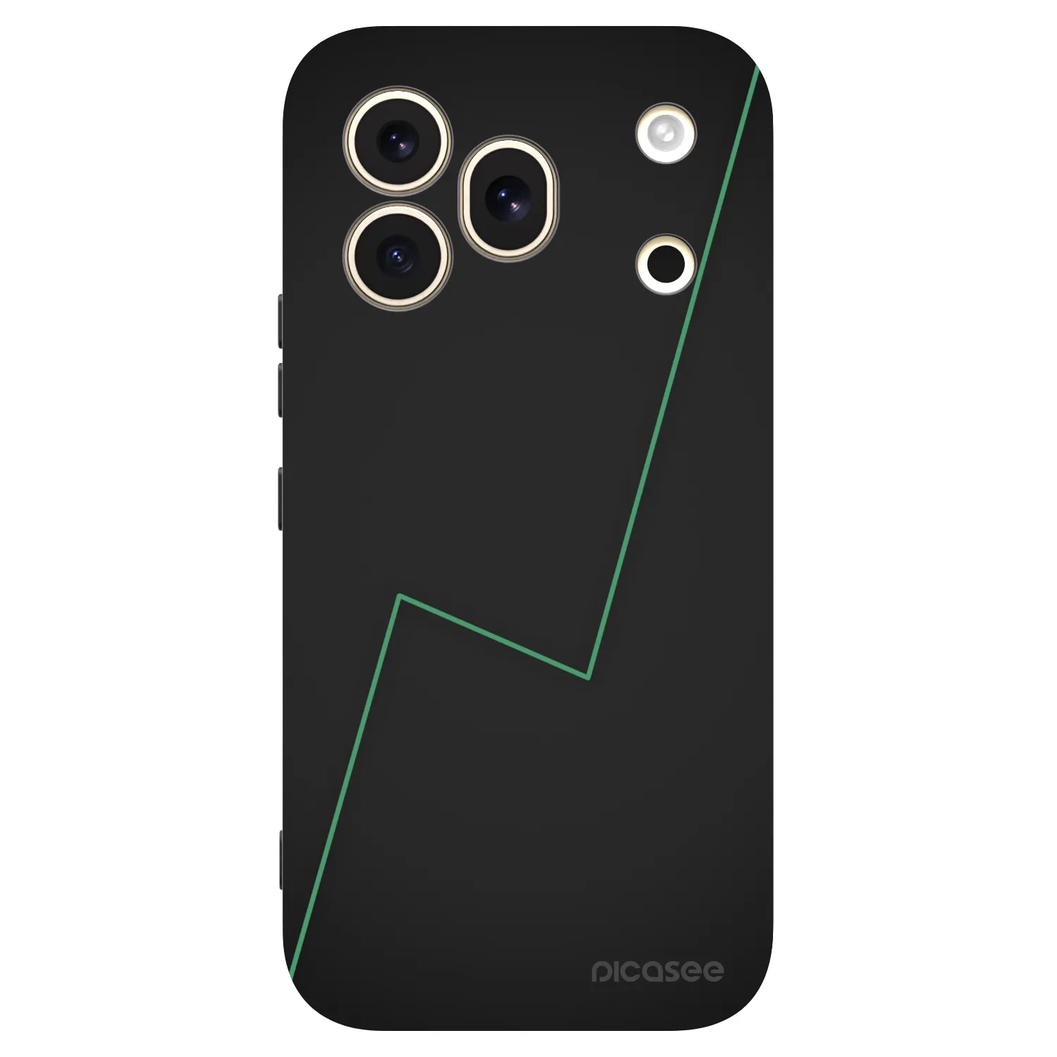 Picasee silikónový čierny obal pre Honor 600 Pro - Consistency