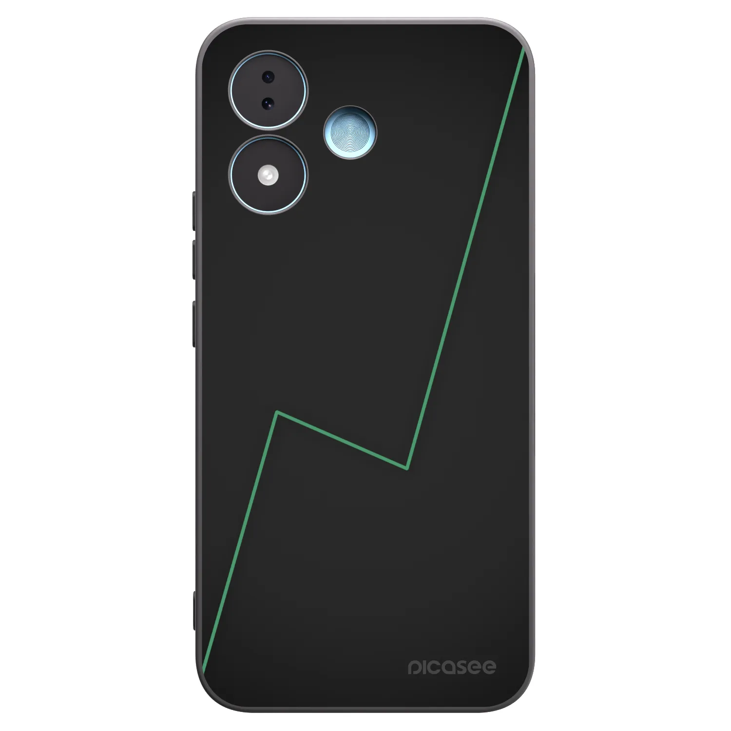 Picasee silikónový čierny obal pre Xiaomi Redmi Note 17 5G - Consistency