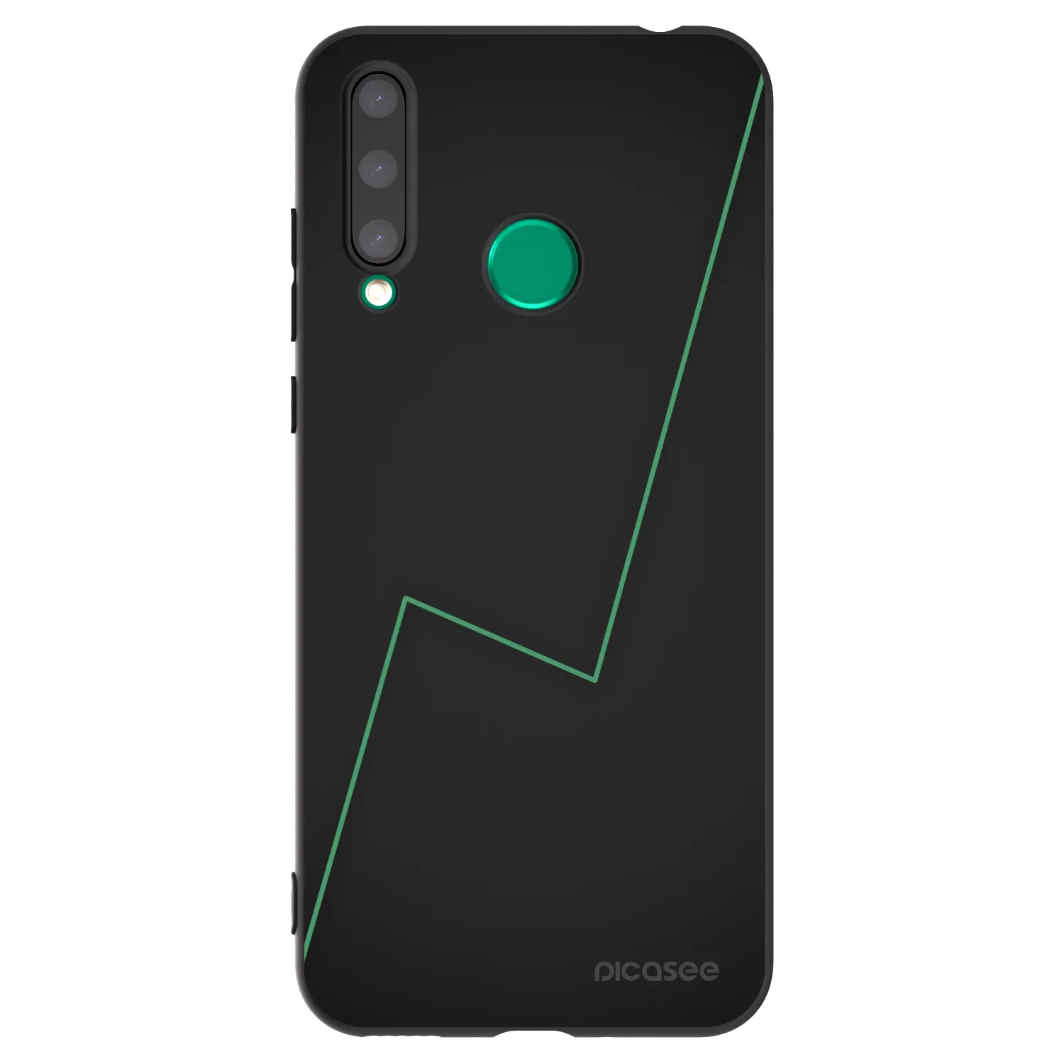 Picasee silikónový čierny obal pre Honor 20 Lite - Consistency