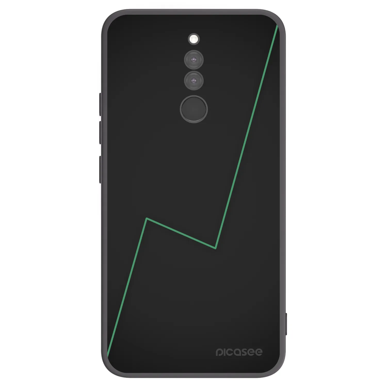 Picasee silikónový čierny obal pre Xiaomi Redmi 8 - Consistency