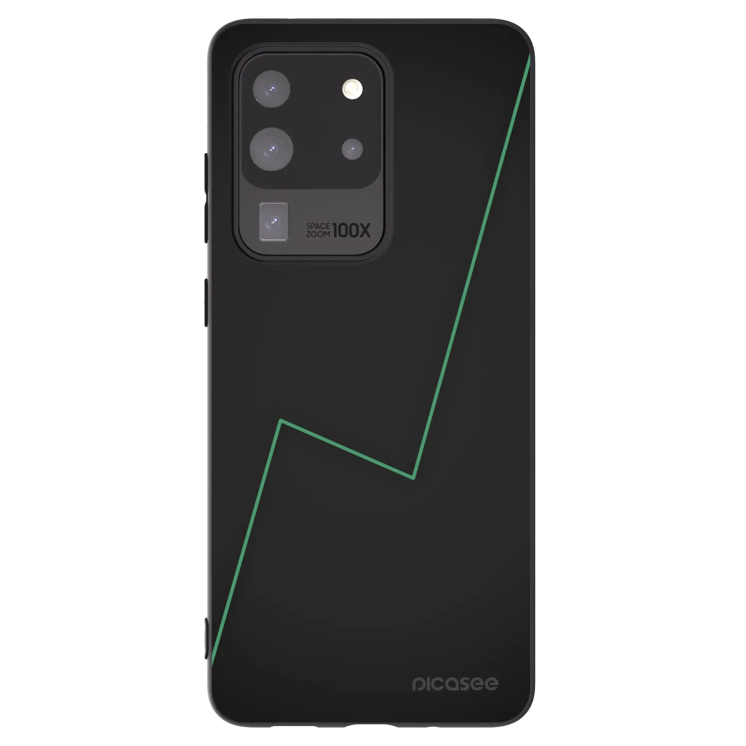 Picasee silikónový čierny obal pre Samsung Galaxy S20 Ultra 5G G988F - Consistency