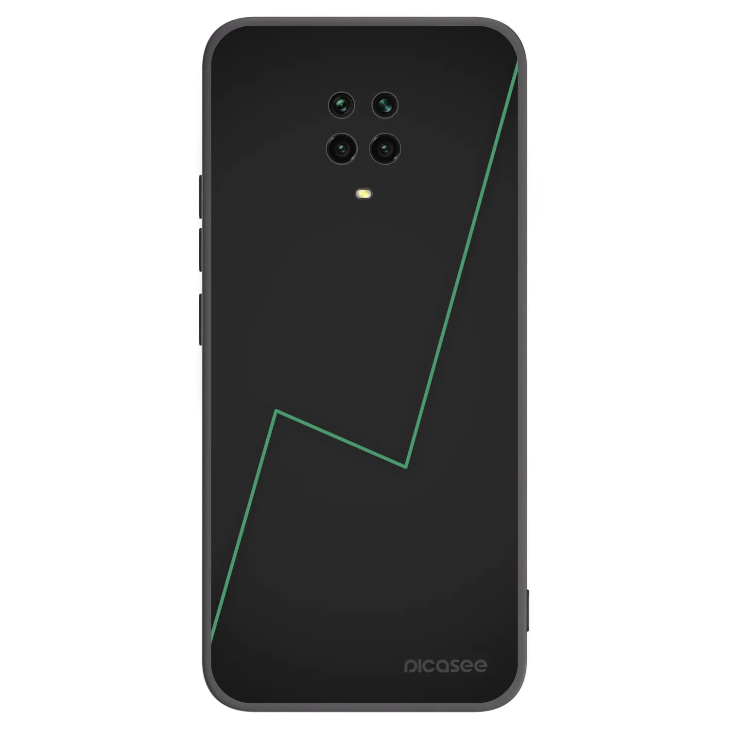 Silikónový čierny obal pre Xiaomi Redmi Note 9 Pro - Consistency
