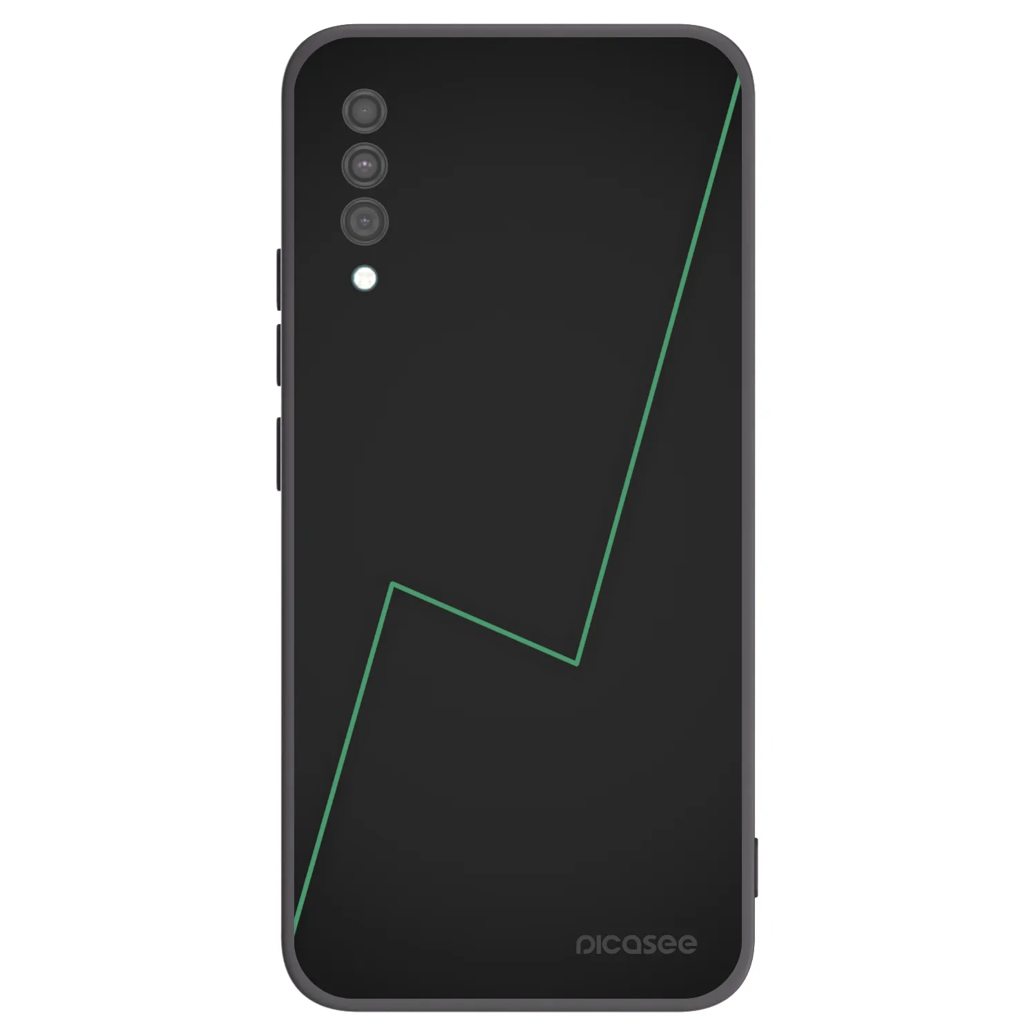 Picasee silikónový čierny obal pre Samsung Galaxy A30s A307F - Consistency