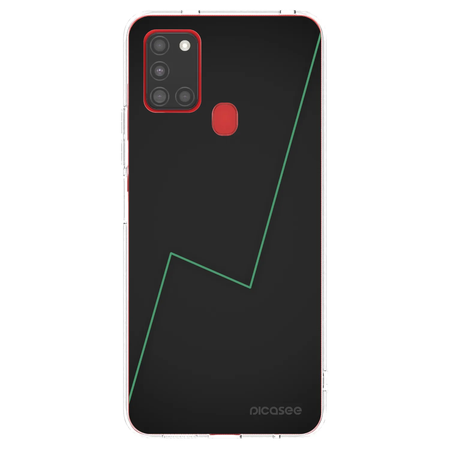 Picasee silikónový prehľadný obal pre Samsung Galaxy A21s - Consistency