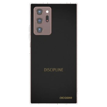 Picasee silikónový prehľadný obal pre Samsung Galaxy Note 20 Ultra - Discipline