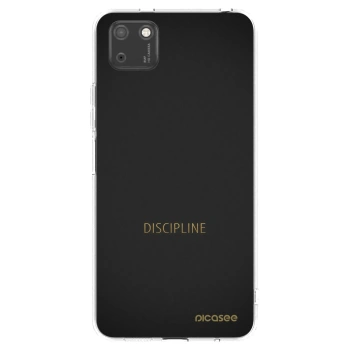 Picasee silikónový prehľadný obal pre Huawei Y5P - Discipline